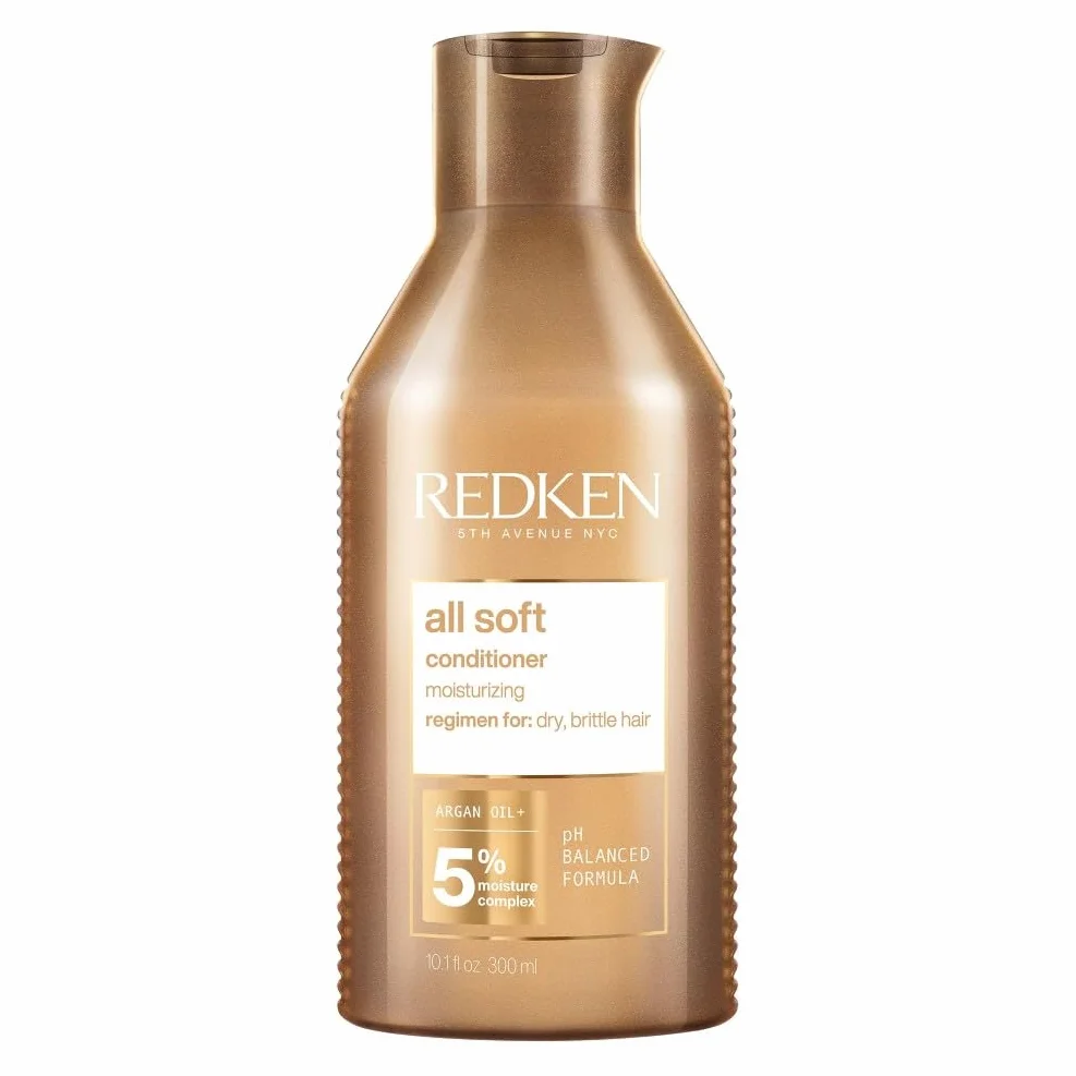 REDKEN All Soft Après-Shampoing Hydratant Cheveux Secs Protéines Huile d'Argan