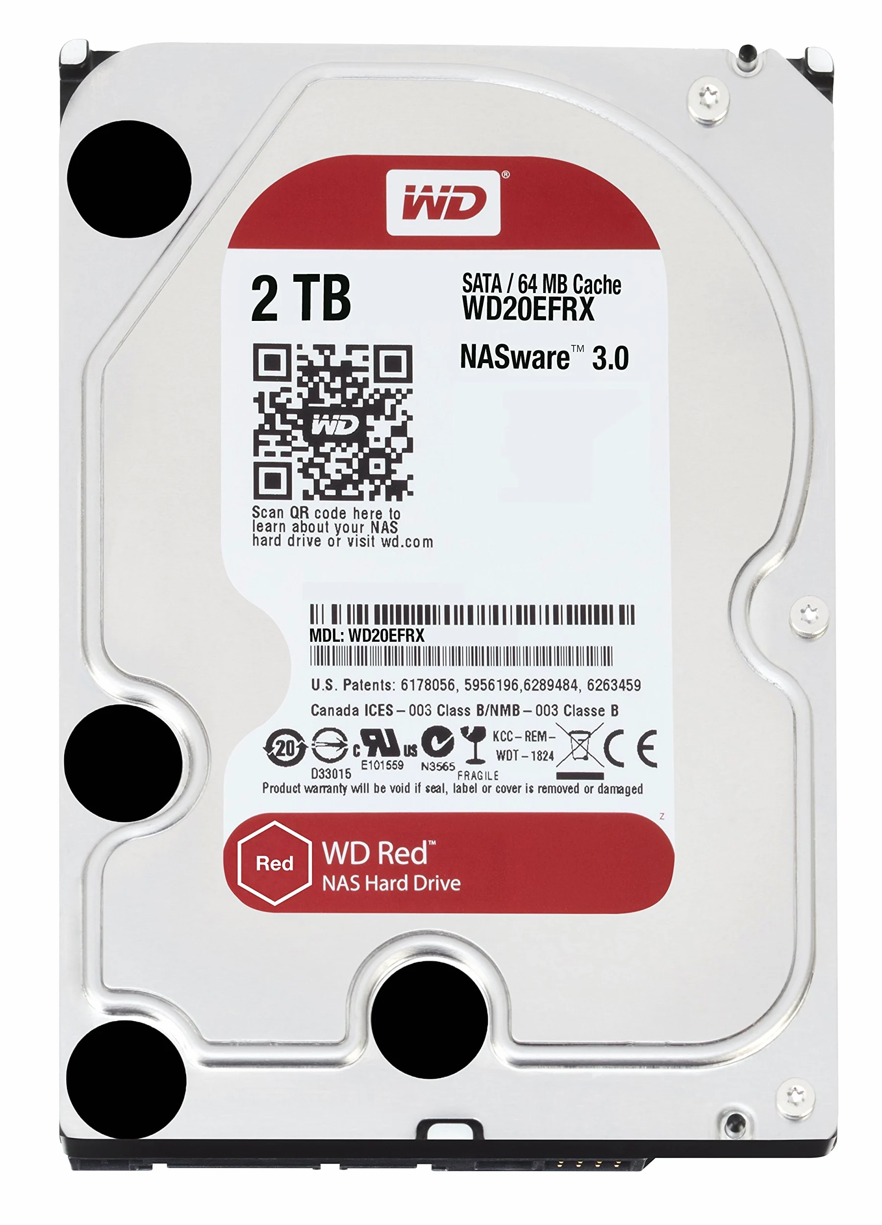 Western Digital Red 3.5" 2000 Go Série ATA III