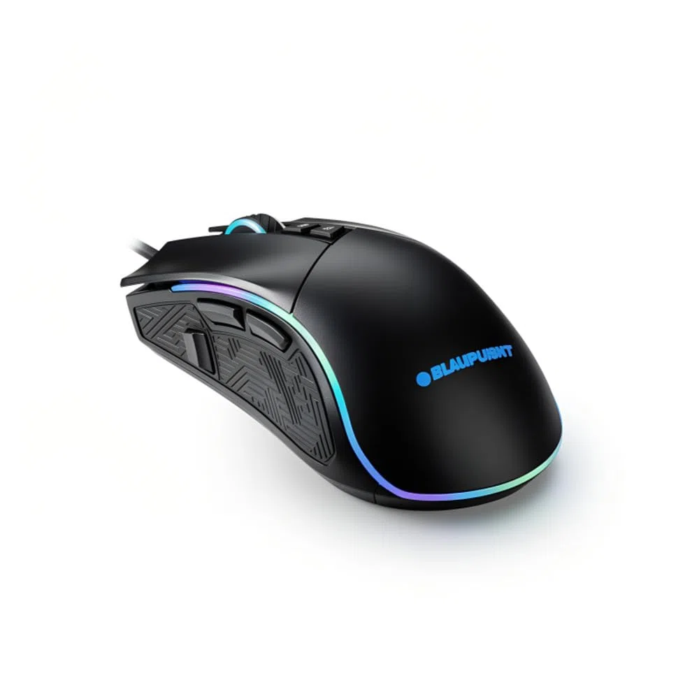 Blaupunkt BLP1900-26 – Souris Gaming Esport 0900 | Capteur Optique Haute Précision 6400 DPI | 6 Boutons Programmables | RGB | Design Ergonomique | Compatible PC & Laptop | Garantie Premium