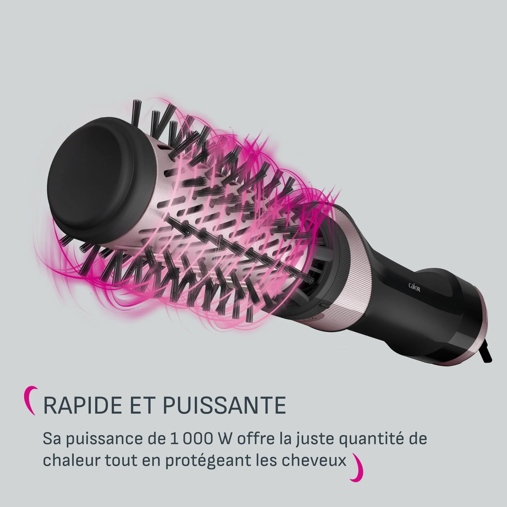 Calor Brush Activ Brosse soufflante rotative Brushing 1000 W 2 brosses céramique UB9535C0