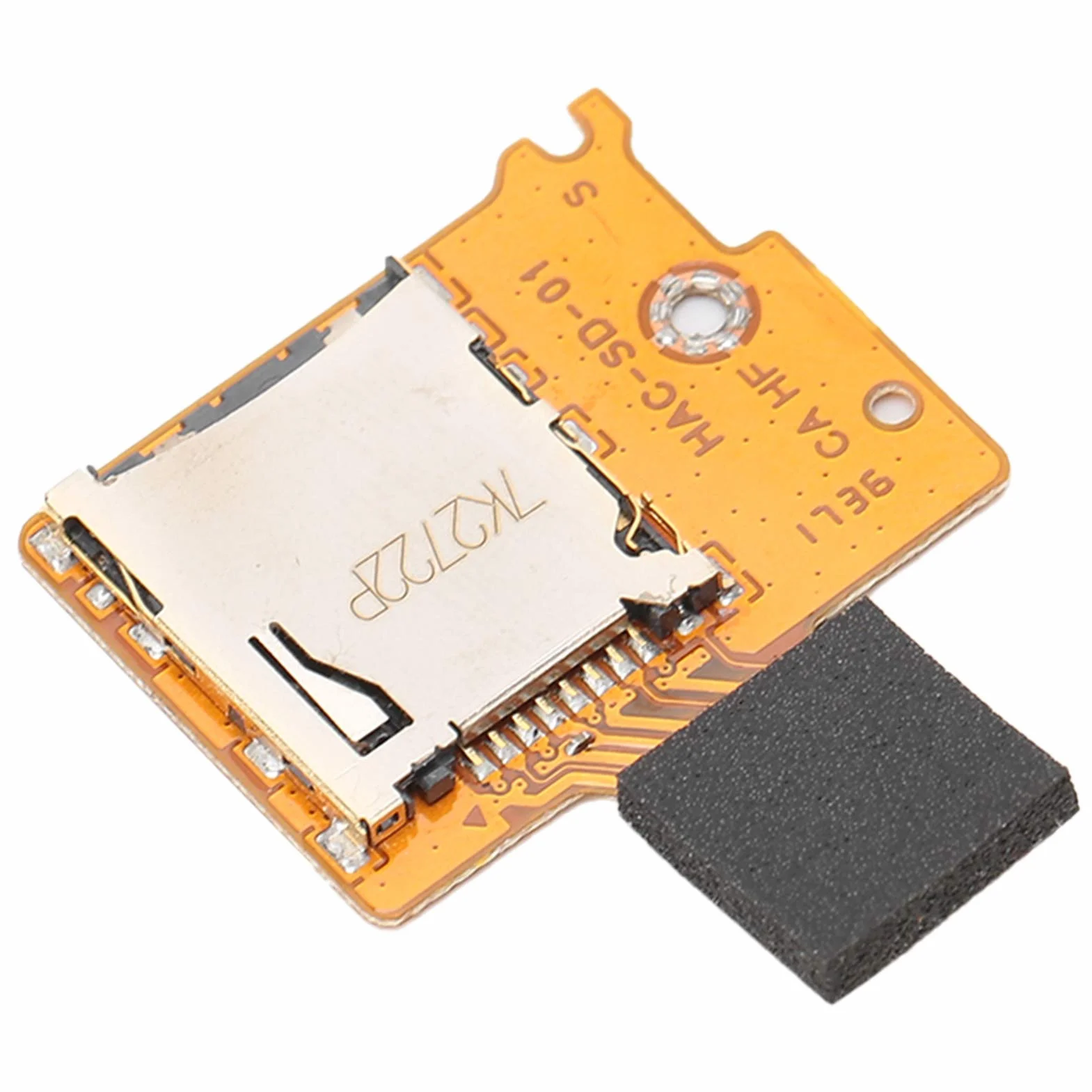 Carte de prise de plateau de lecteur de carte mémoire de remplacement pour Switch Lite Console NS