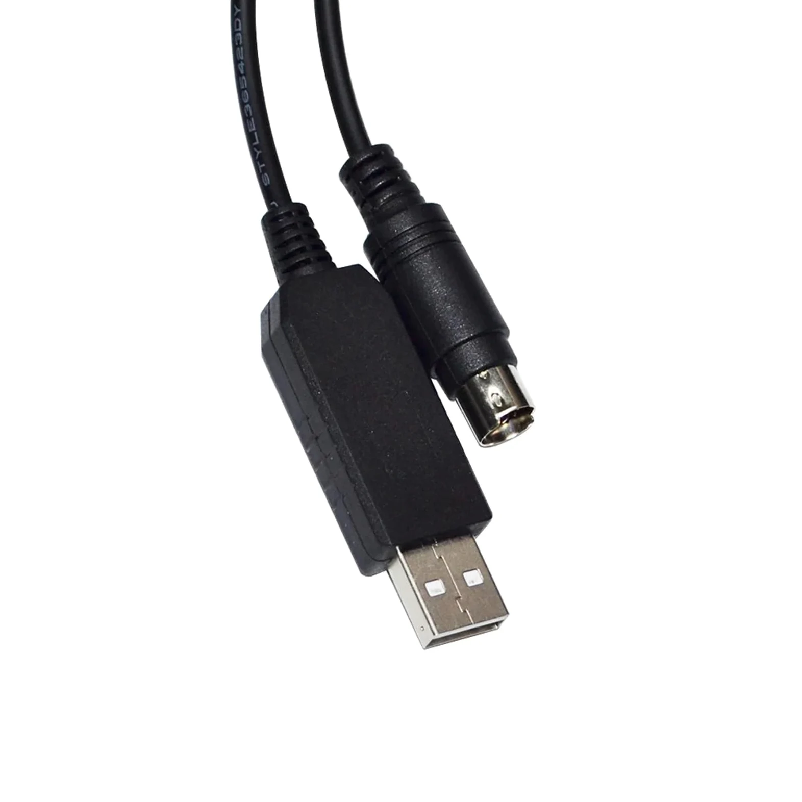 ADAPTATEUR USB VERS 4 CANAUX MINI DIN 4 BROCHES RS232 CÂBLE DE COMMUNICATION SÉRIE(1.8m,USB-MINI DIN)