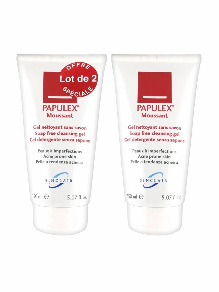 PAPULEX Moussant 150 ml Pack de 2