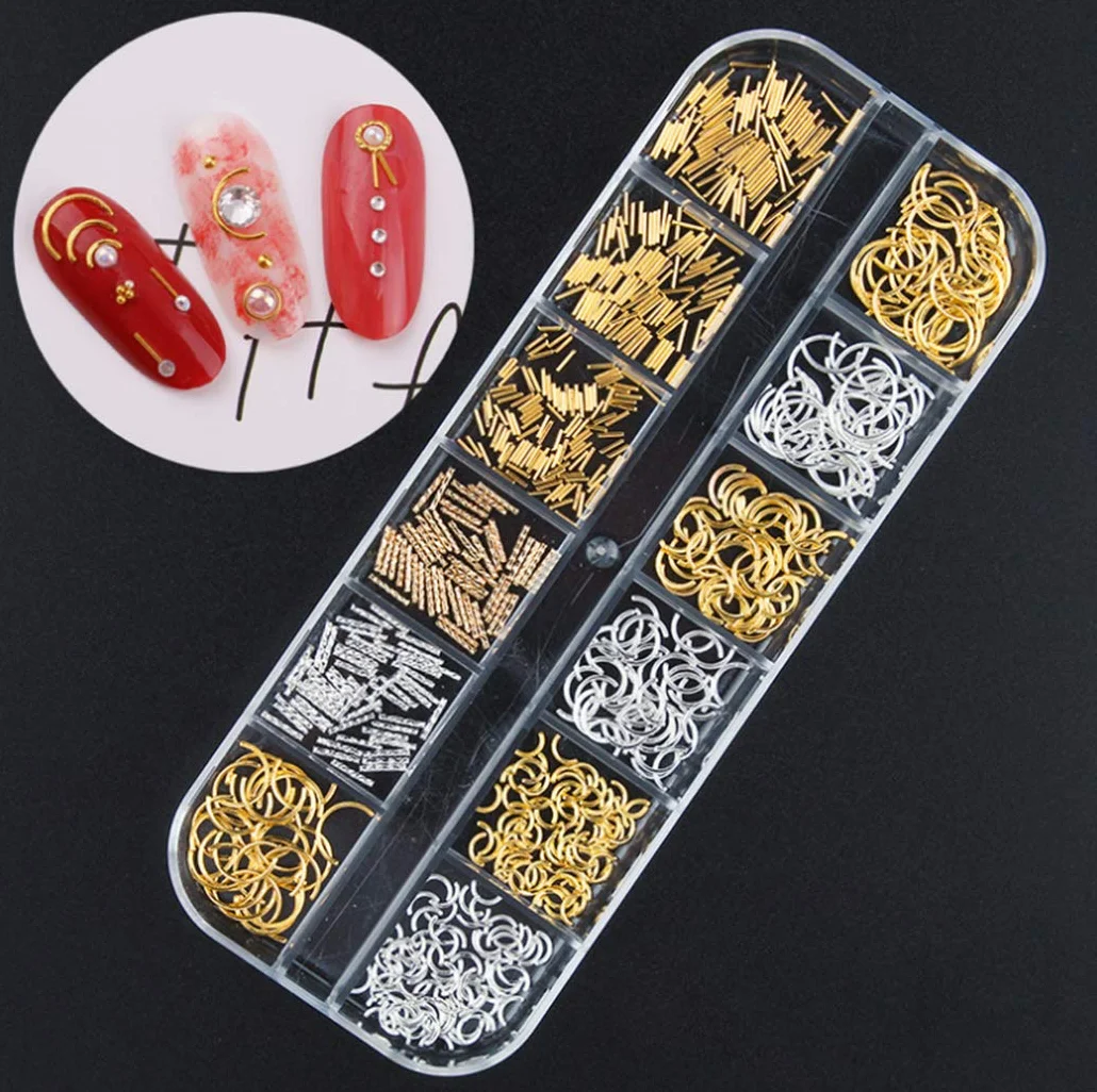 Nail Art Strass Set 3000 Pièces Ornements Ongles