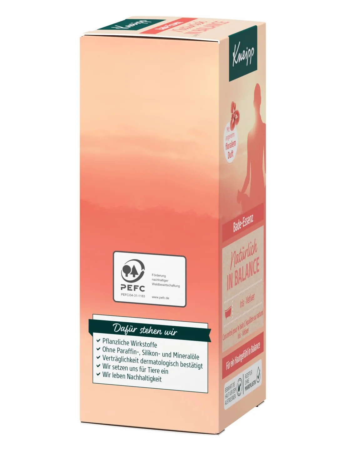 Kneipp Rhodiola Rosea Essence de bain naturelle 100 ml