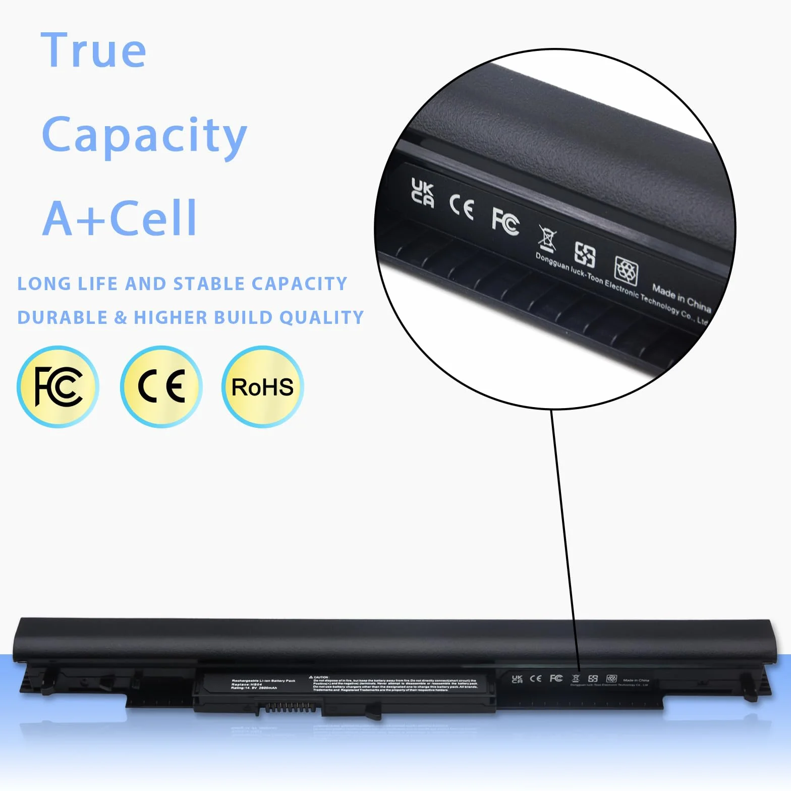 Batterie Compatible HP 807957-001 HSTNN-IB7B/LB6V 250 255 240 G4 G5 340 346 348 G3