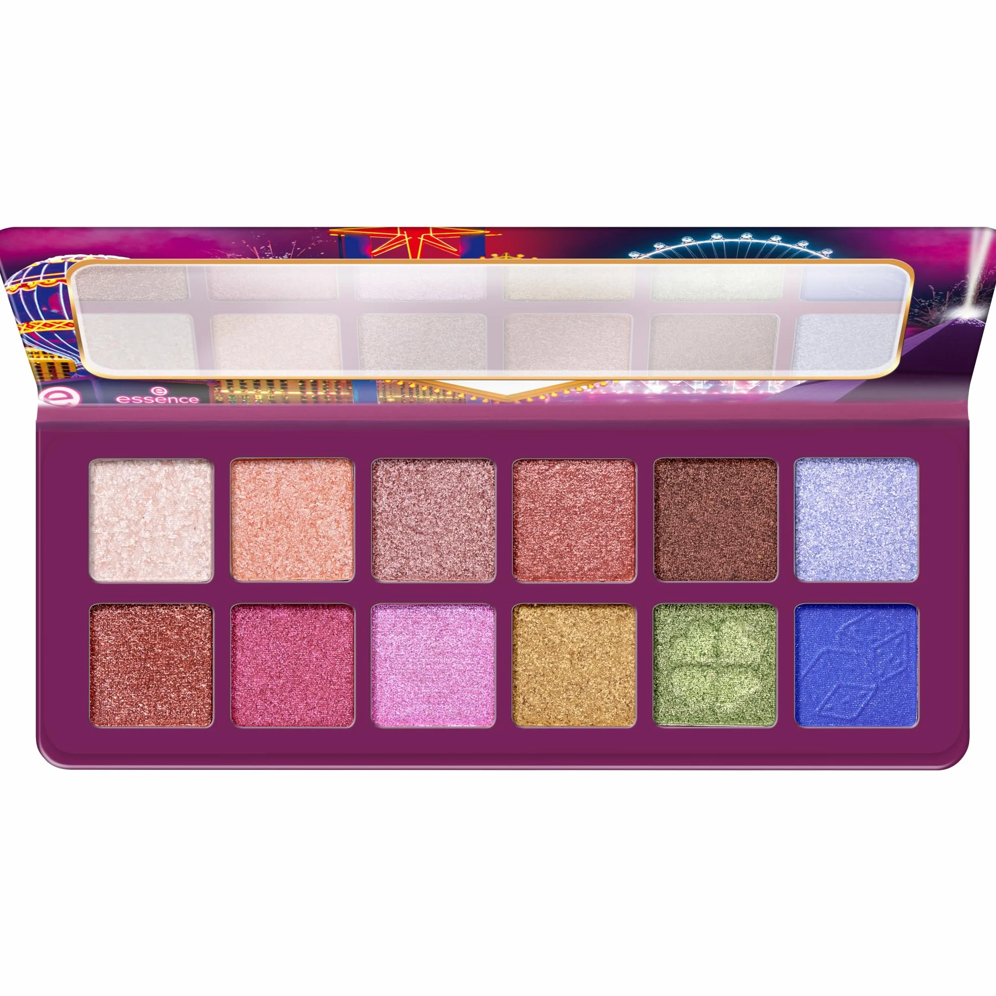 essence SIN CITY Palette de Fards à Paupières Métallique 13.2g