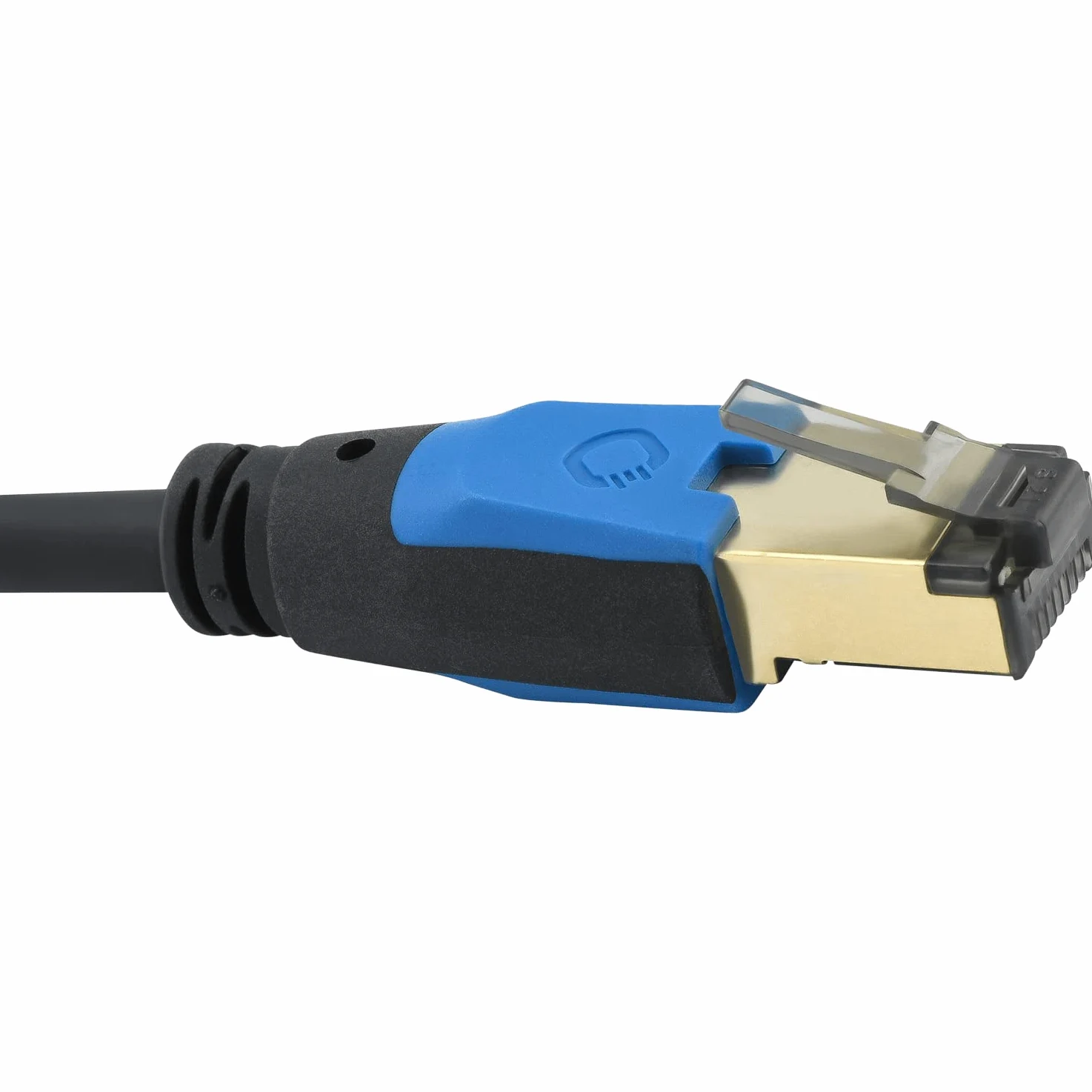 OEHLBACH Giga Stream Câble réseau Cat 8.1 Streaming 40 Gbit/s RJ45 triple blindage TPE Gaine Twisted Pair - Cuivre OFC sans oxygène (streaming, jeux, Home Network) - Noir - 3 m