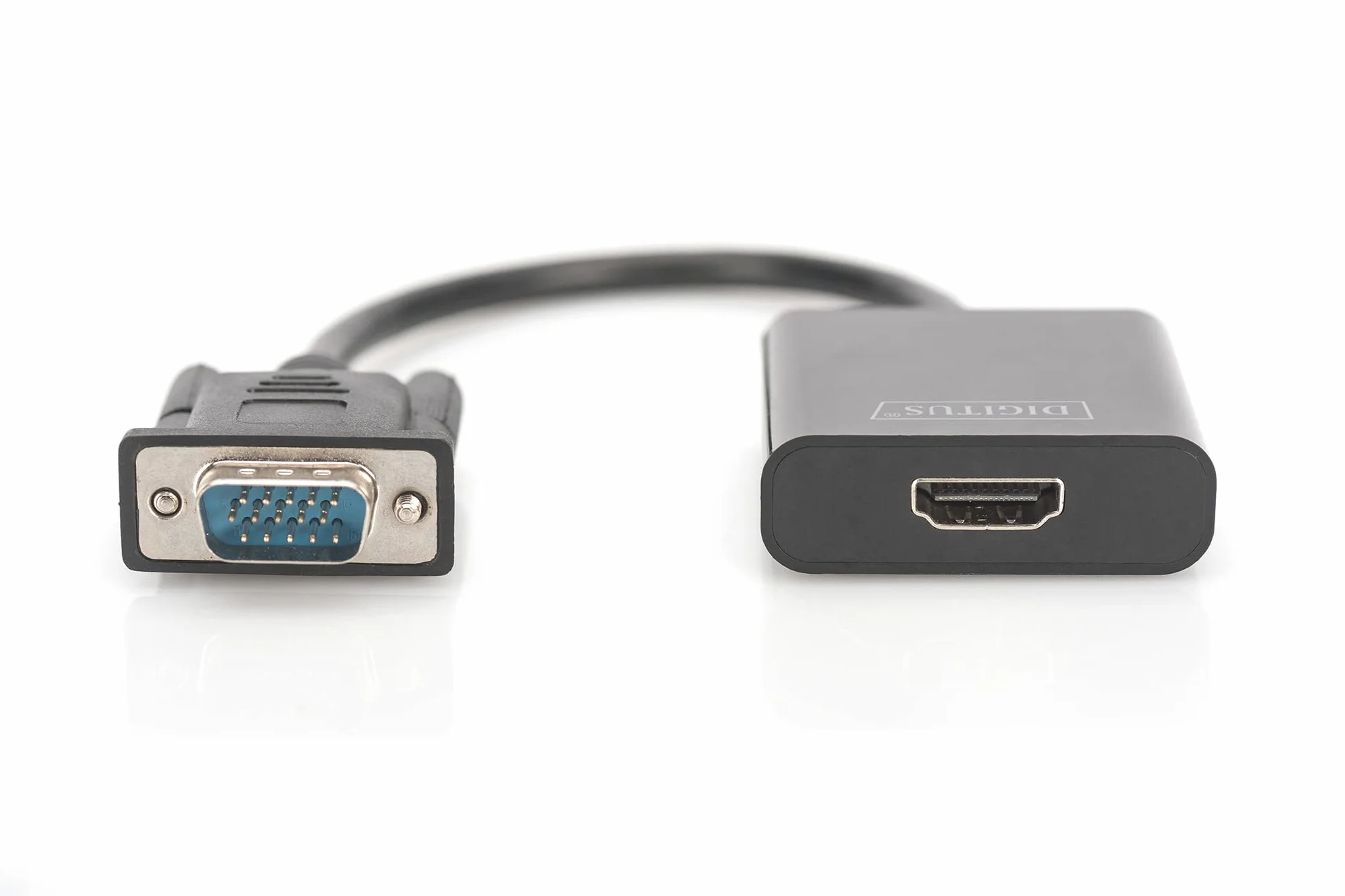 DIGITUS VGA to HDMI Converter Audio Full HD 15 cm
