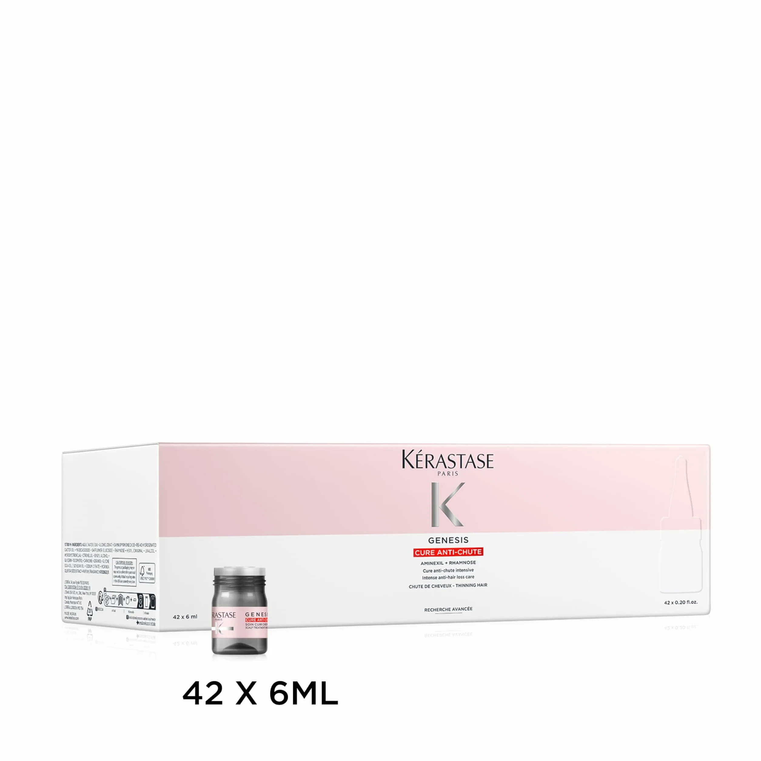 KÉRASTASE Genesis Cure Anti-Chute Fortifiante Aminexil Sans Rinçage Cheveux Fins Cassants