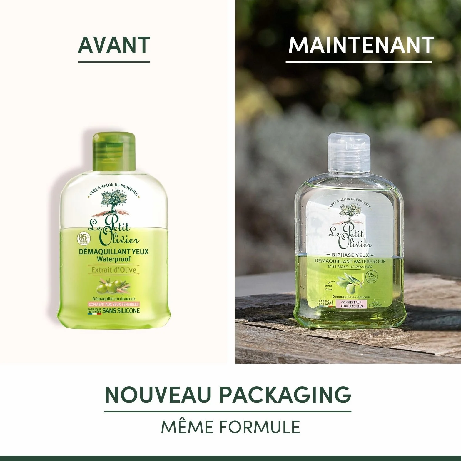 LE PETIT OLIVIER Démaquillant Yeux Waterproof Extrait d'Olive 125 ml