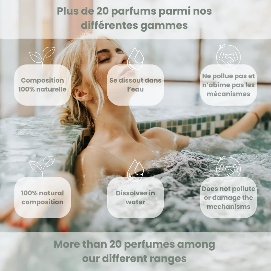 Camylle Velours de Spa Polynésie 100% Huiles Essentielles 1000ml