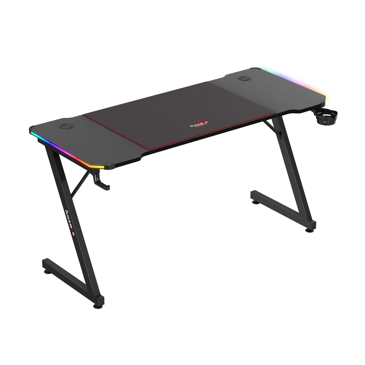 huzaro Hero 3.3 RVB, Eclairage LED, Tapis de Souris, Crochet pour Casque