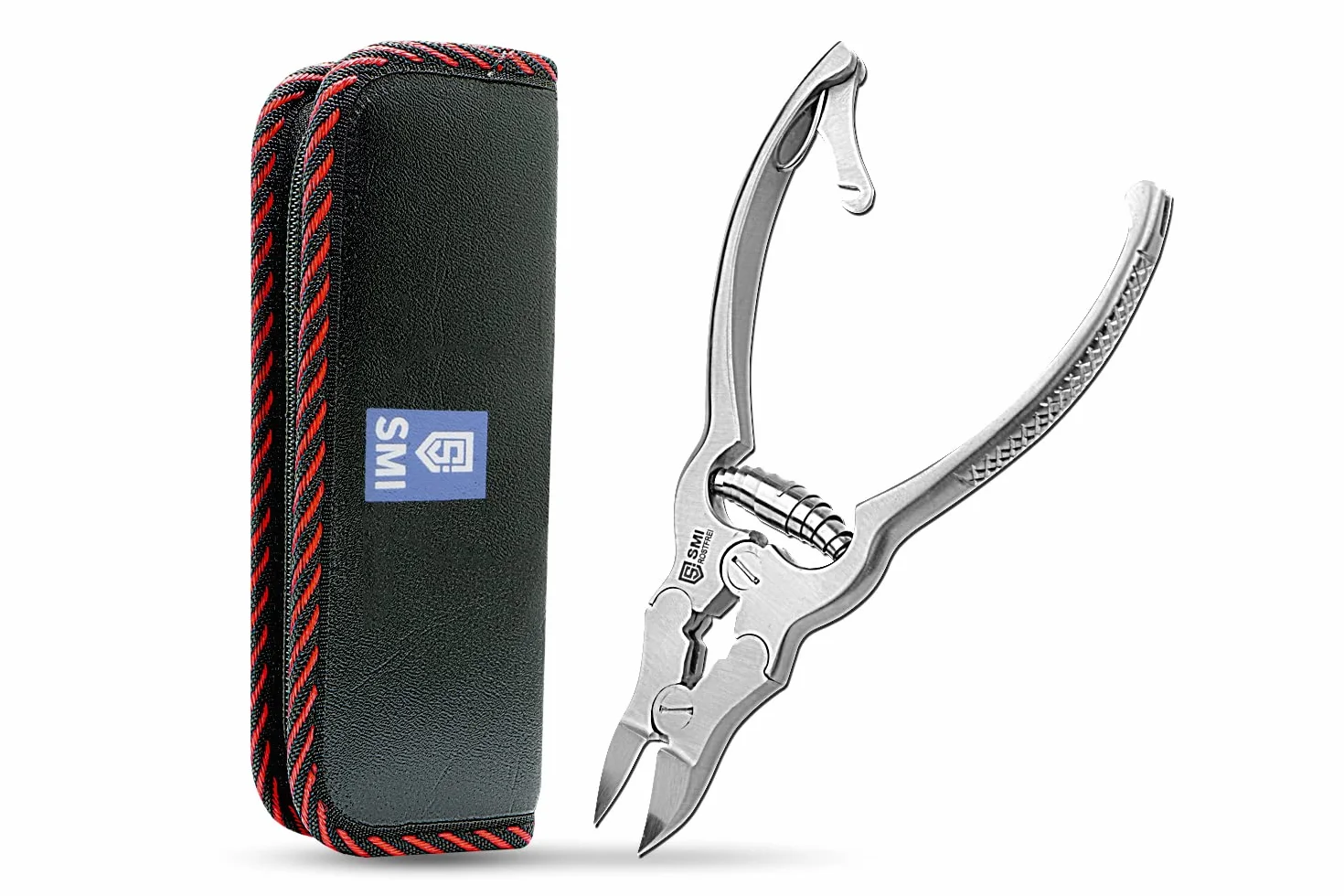 Pince à Ongles Robuste SMI 15,5 cm Acier Inoxydable Coupe Ongle Pied Professionnel