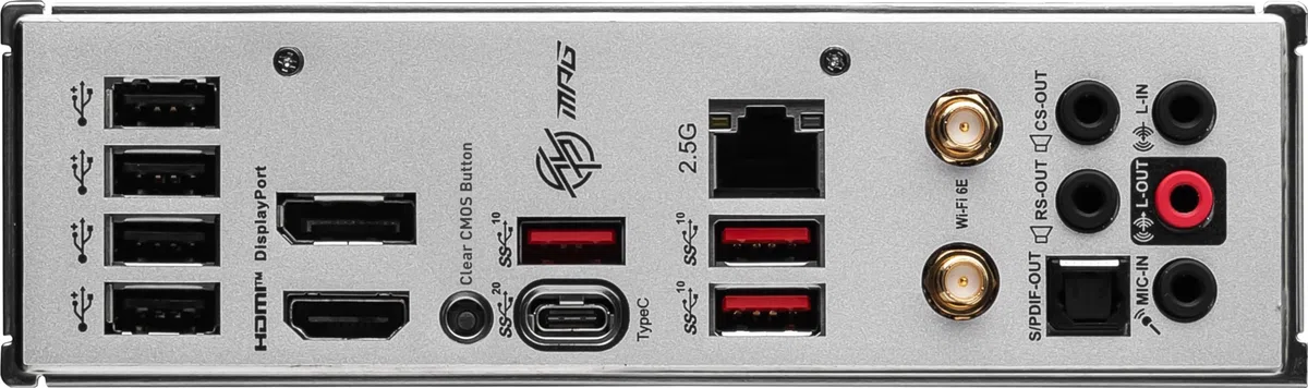 MSI MPG B760M Edge TI Carte mère de jeu WiFi (prend en charge les processeurs Intel 14e/13e/12e génération, LGA 1700, DDR5, PCIe 5.0, emplacements M.2, LAN 2,5 Gbit/s, USB 3.2 Gen2, HDMI/DP, Wi-Fi 6E,