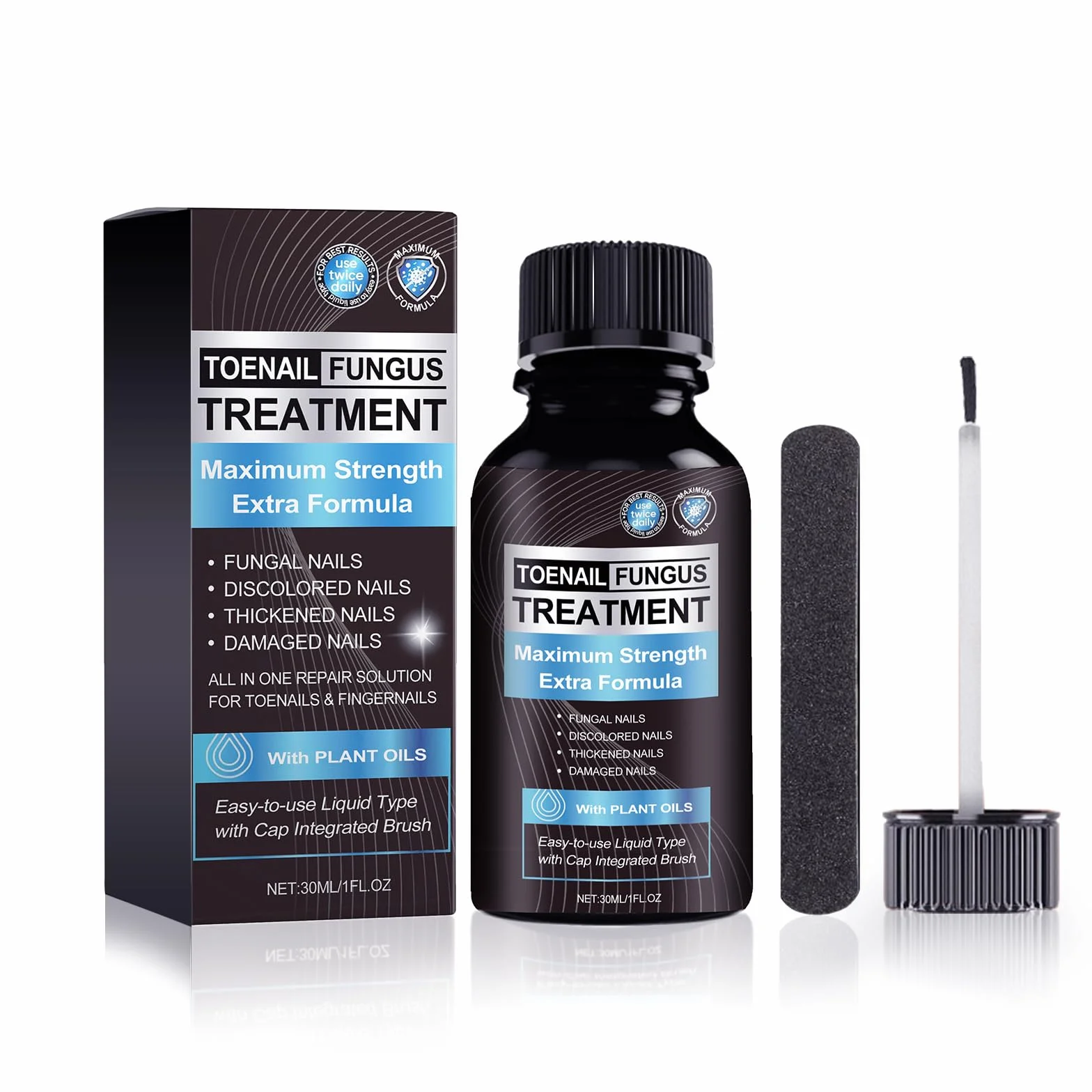 Toenail Fungus Treatment Extra Strength 30ML Nail Fungus Treatment for Damaged Nails