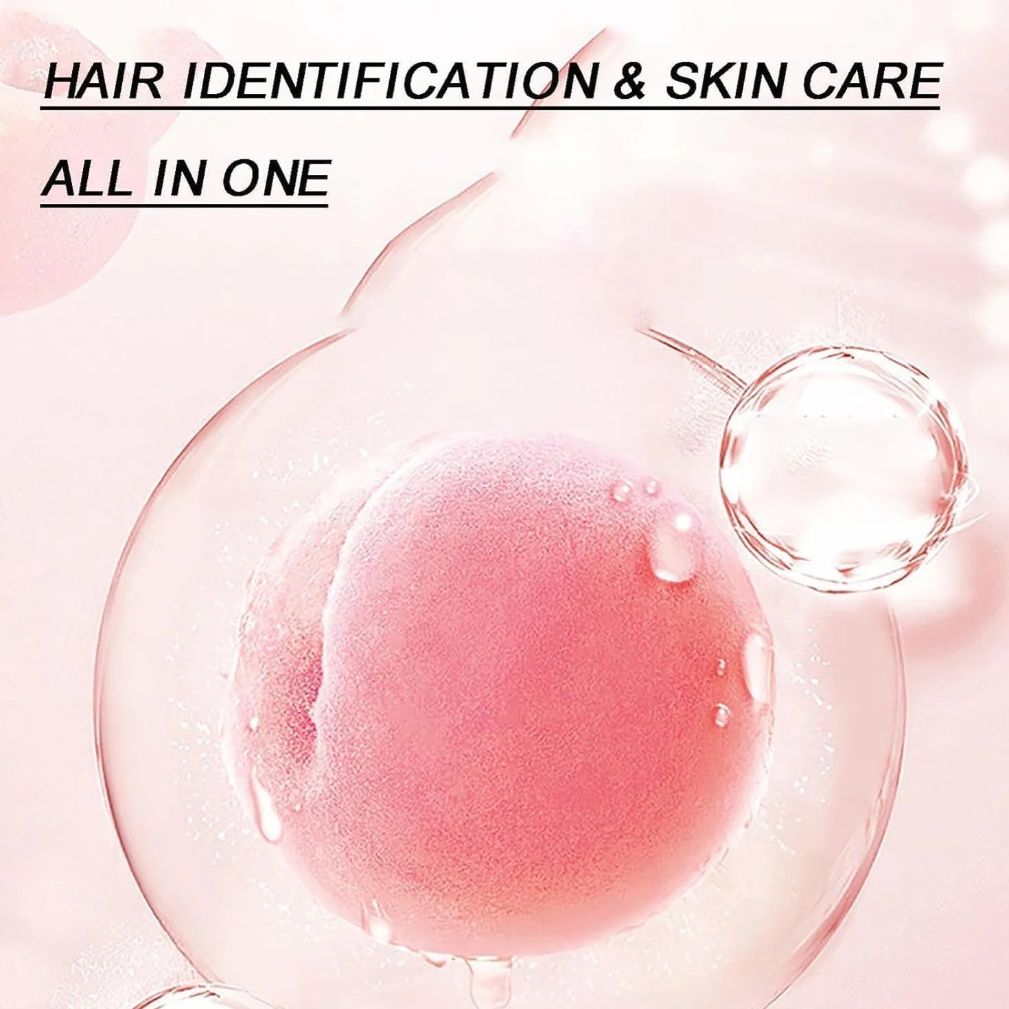 Lot de 2 vaporisateurs d'identification des cheveux pour le rasage du visage, spray d'identification des cheveux du visage, hydratant et soins de la peau Dermaplaner