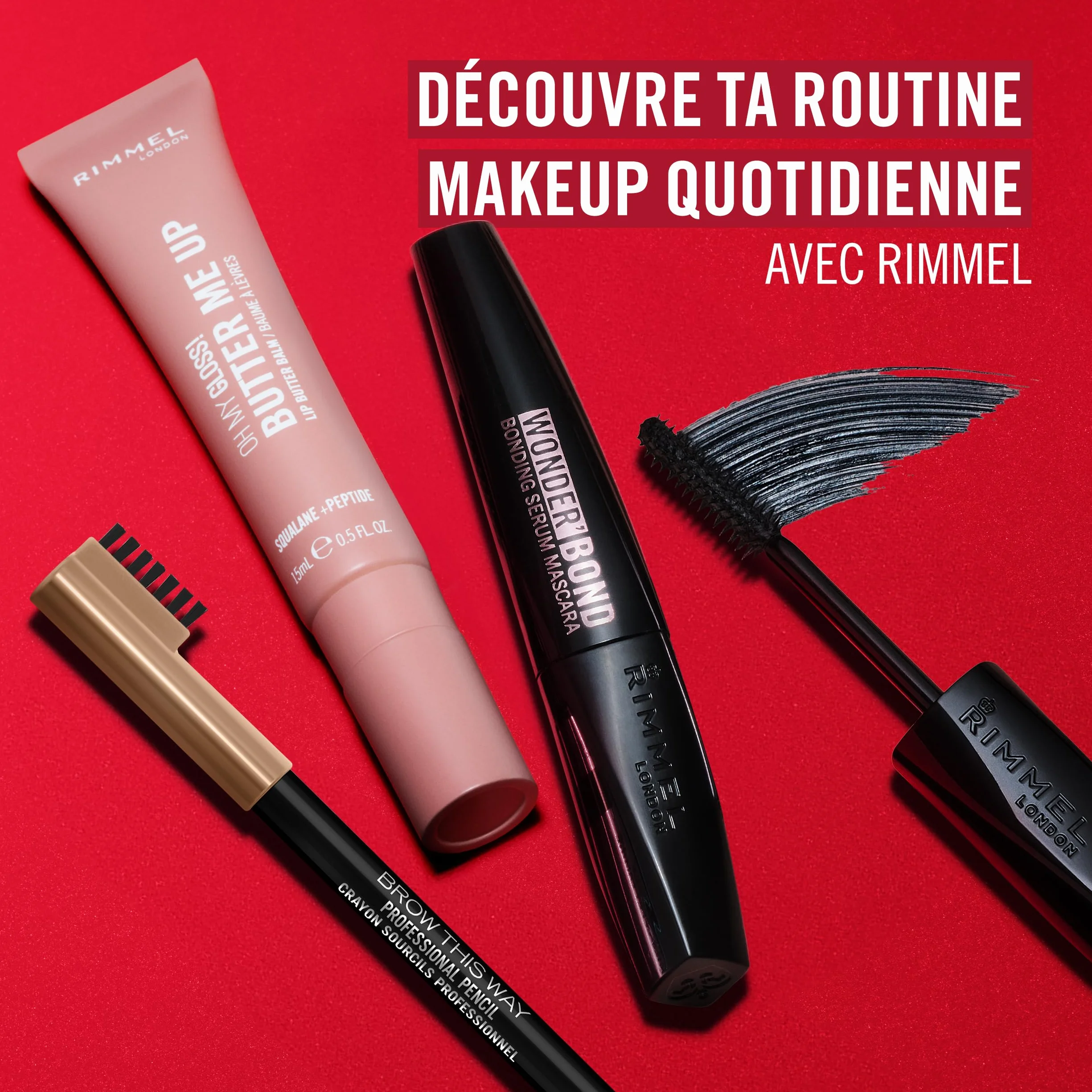 Rimmel London Oh My Gloss Butter Me Up Baume à lèvres 002 Latte Delight 15 ml