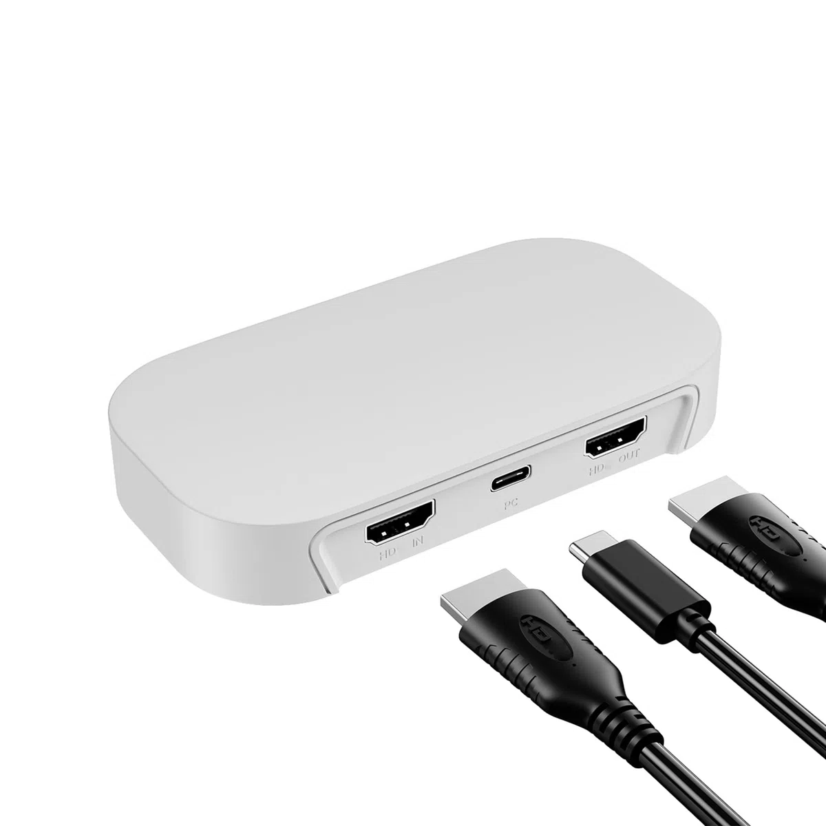 Gugxiom Capture Card for Streaming, 4K60 HDR 4K Capture Card, USB 3.2 GEN1 Type C HD 2.0 Video CAPTURING DÉPECROS avec HDR10 VRR Passthrough for Game Streaming
