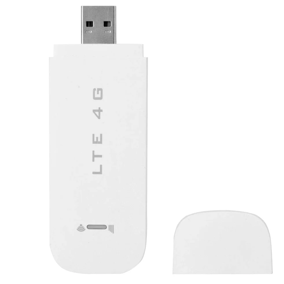 Clé USB 4G LTE, carte réseau sans fil 150 Mbit/s, modem USB/point d'accès WiFi prenant en charge jusqu'à 10 utilisateurs WiFi, dongle WiFi USB 4G