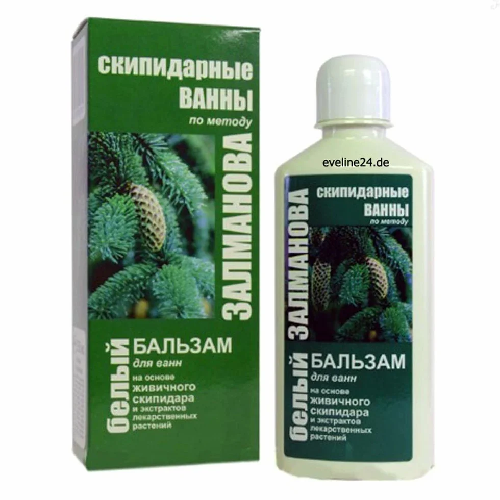 Zalmanov Bains de térébenthine baume blanc 250 ml prophylaxie rajeunissement