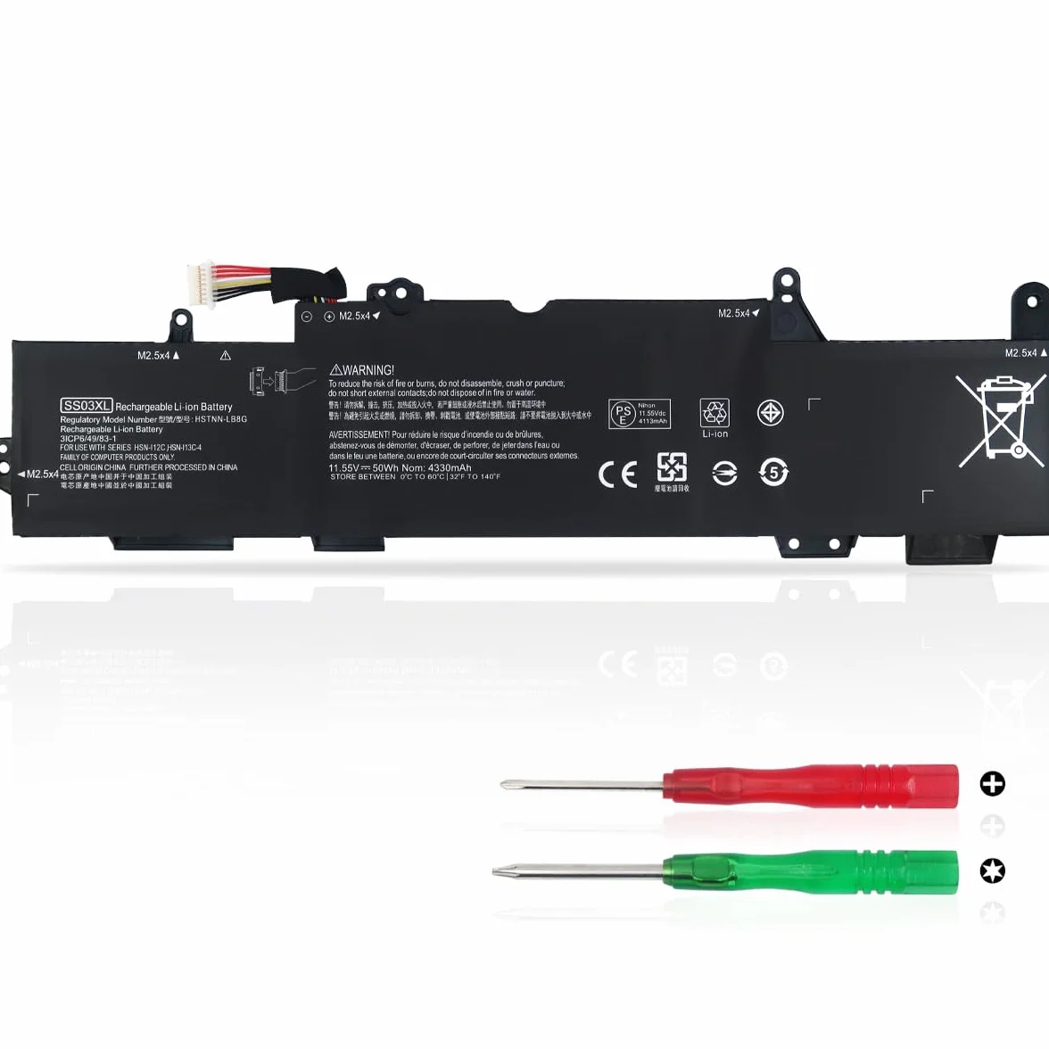Batterie pour HP EliteBook 830 840 G5 G6 Série 735 745 G5 G6 933321-855 933321-852 932823-171 932823-271 932823-421