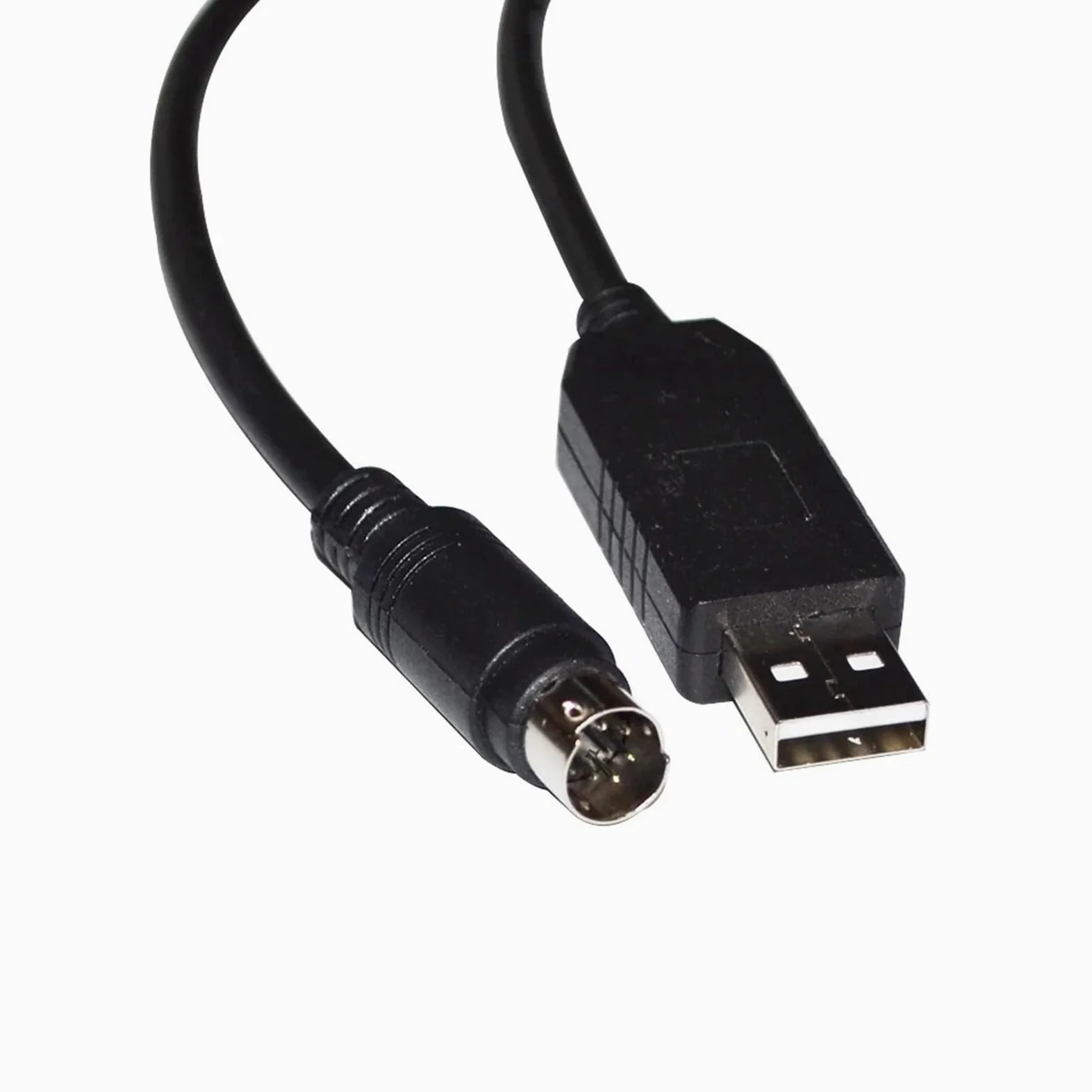 ADAPTATEUR USB VERS MINI DIN 8 BROCHES MD8 MÂLE RS232 CÂBLE DE COMMUNICATION SÉRIE for PORT HÔTE DU SÉQUENCEUR DE MUSIQUE VERS PC(1.8M,USB TO MD8 (FT232RL))