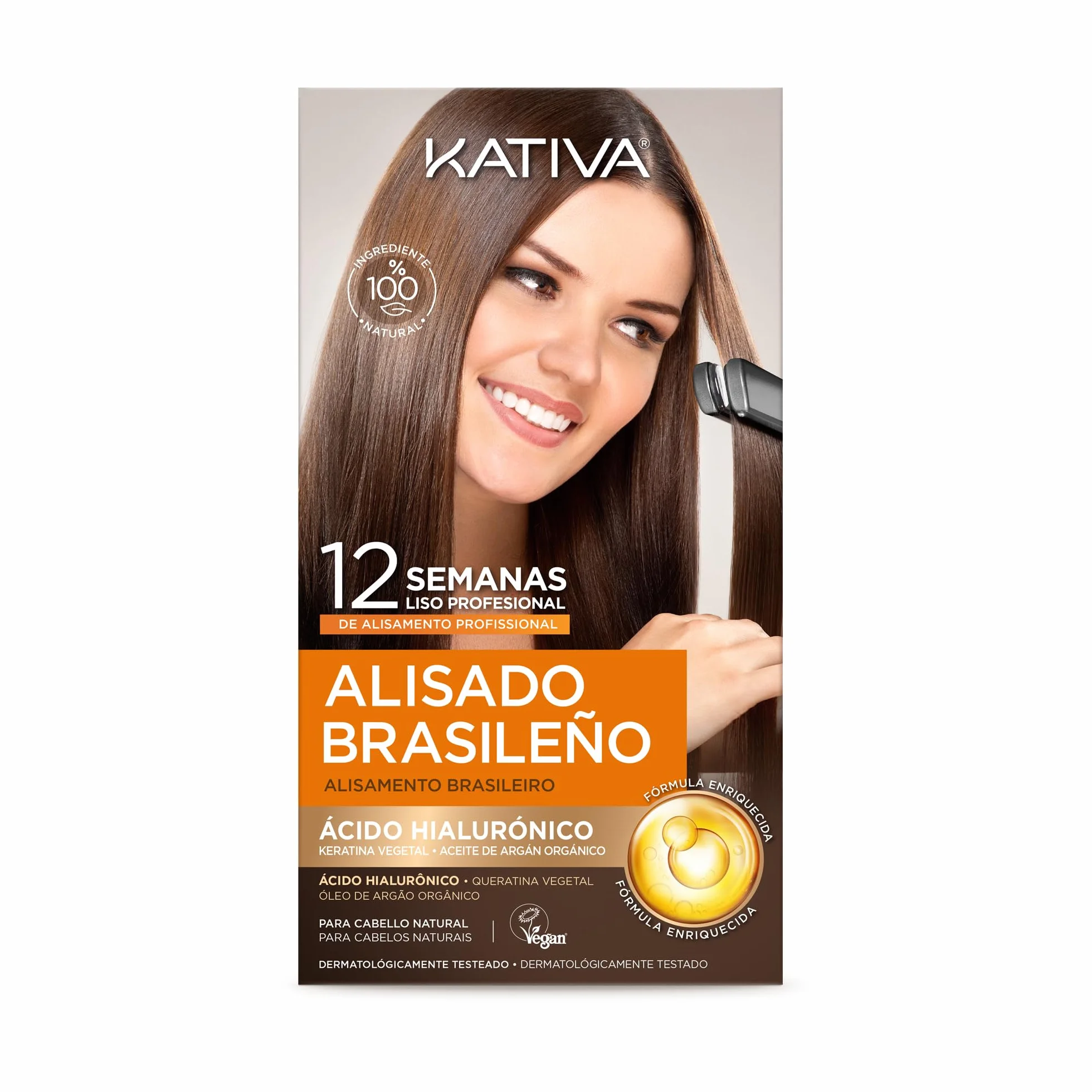 Kativa Kit Alisado Brasileño Hialurónico