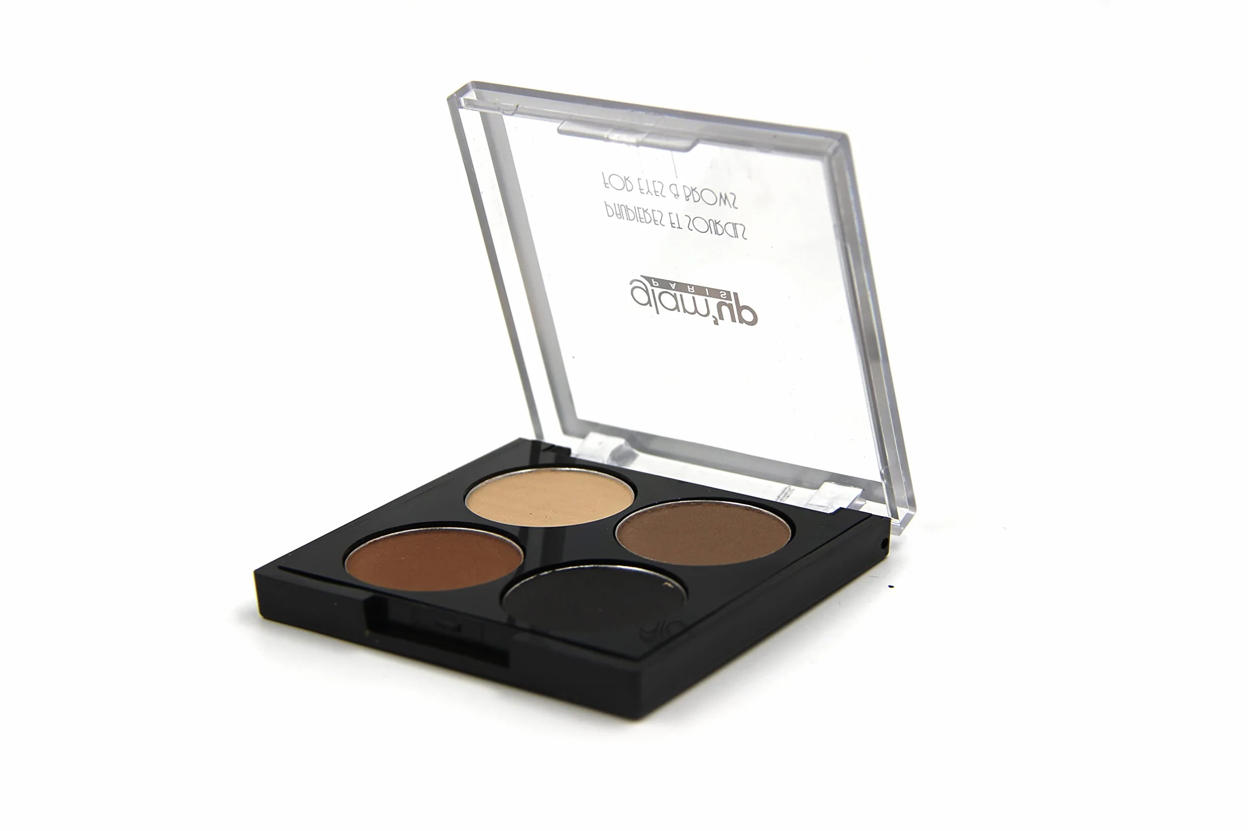 Glam’Up Paris Palette de Maquillage 2 en 1 Ombre à Paupières et Sourcils Nude