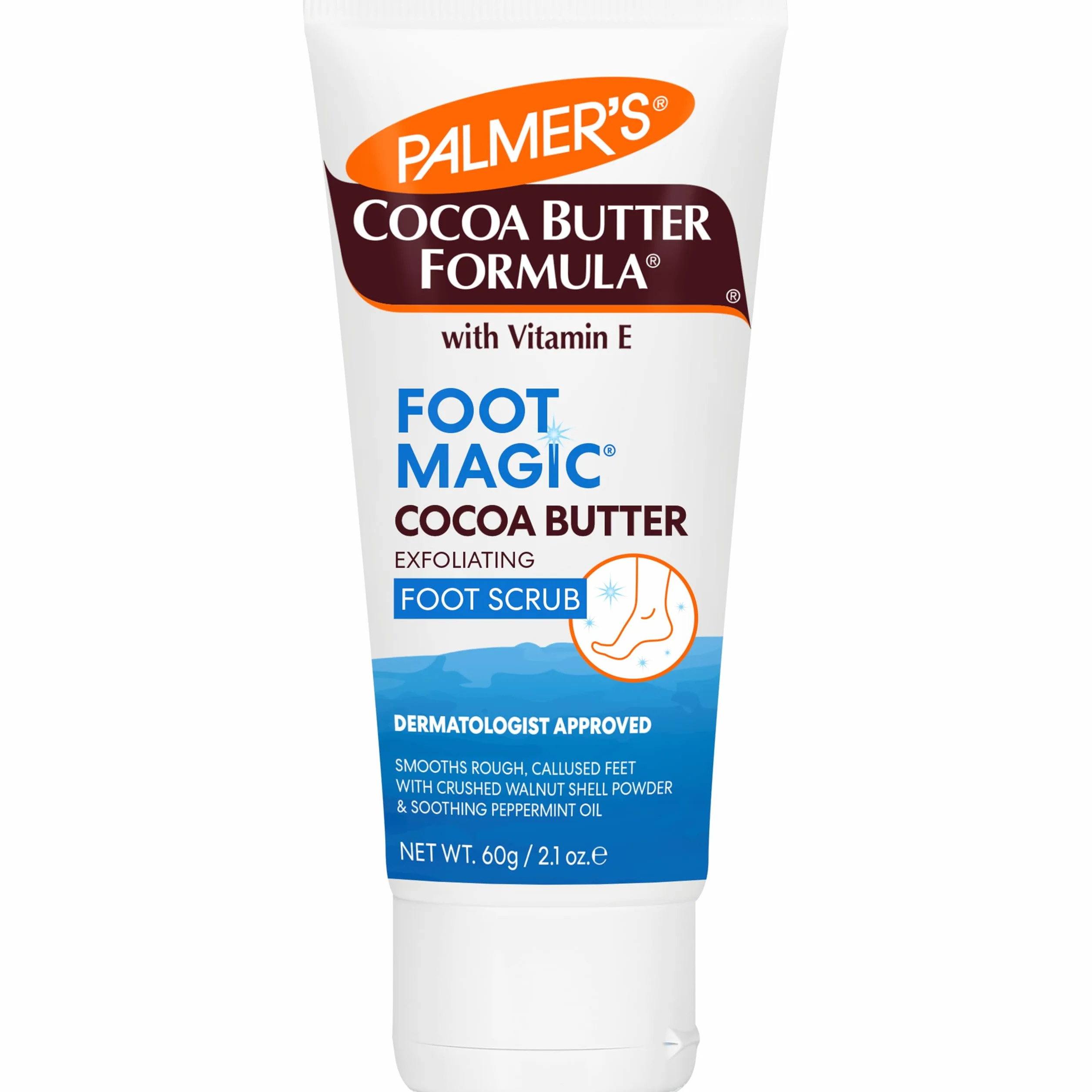 Palmers Gommage Magique Pieds Beurre Cacao 2.1 oz 62.11 ml
