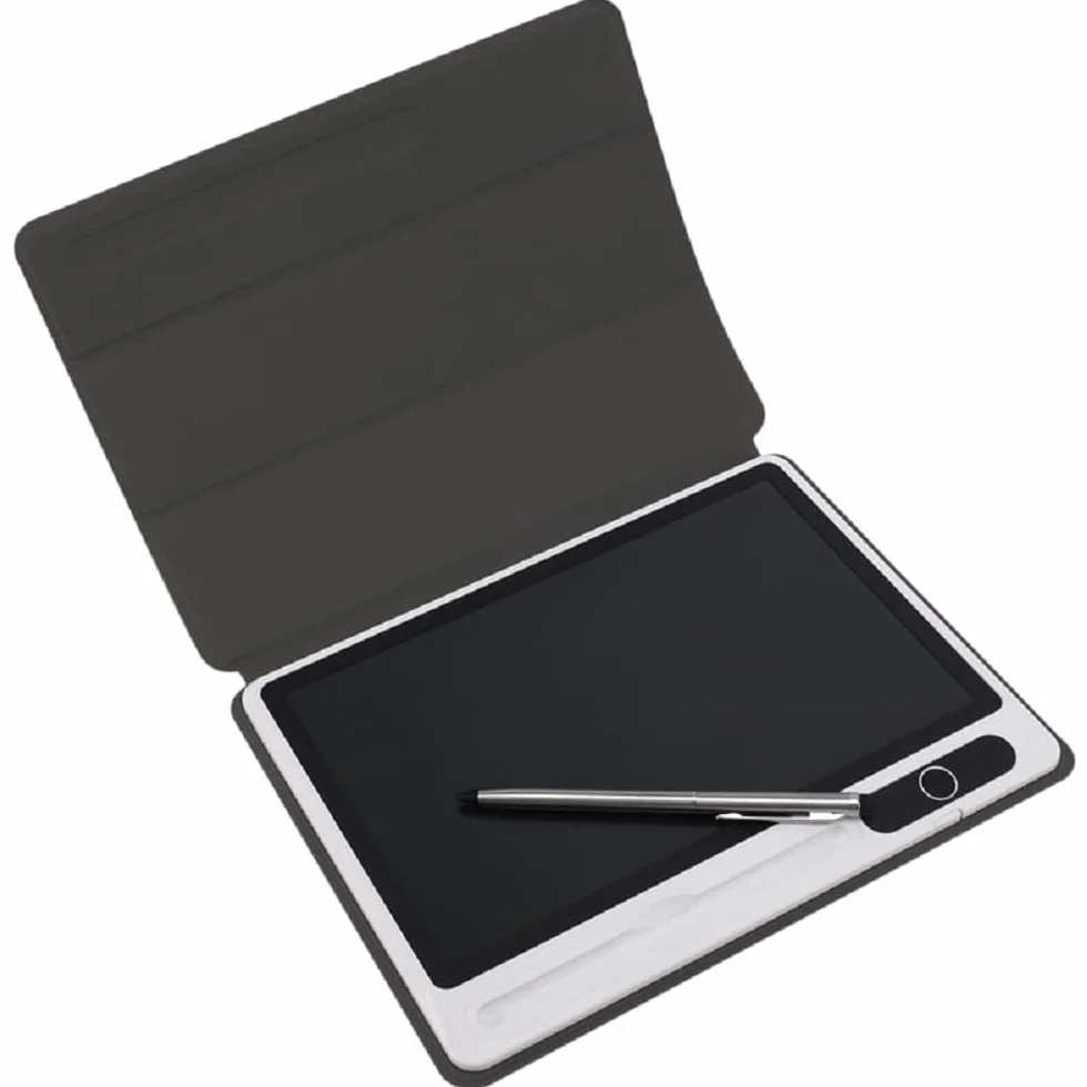 EMEBAY Bloc-Notes Électronique Tableau d'Écriture Intelligent 10.1 Pouces Tablette à Dessin LCD avec Étui