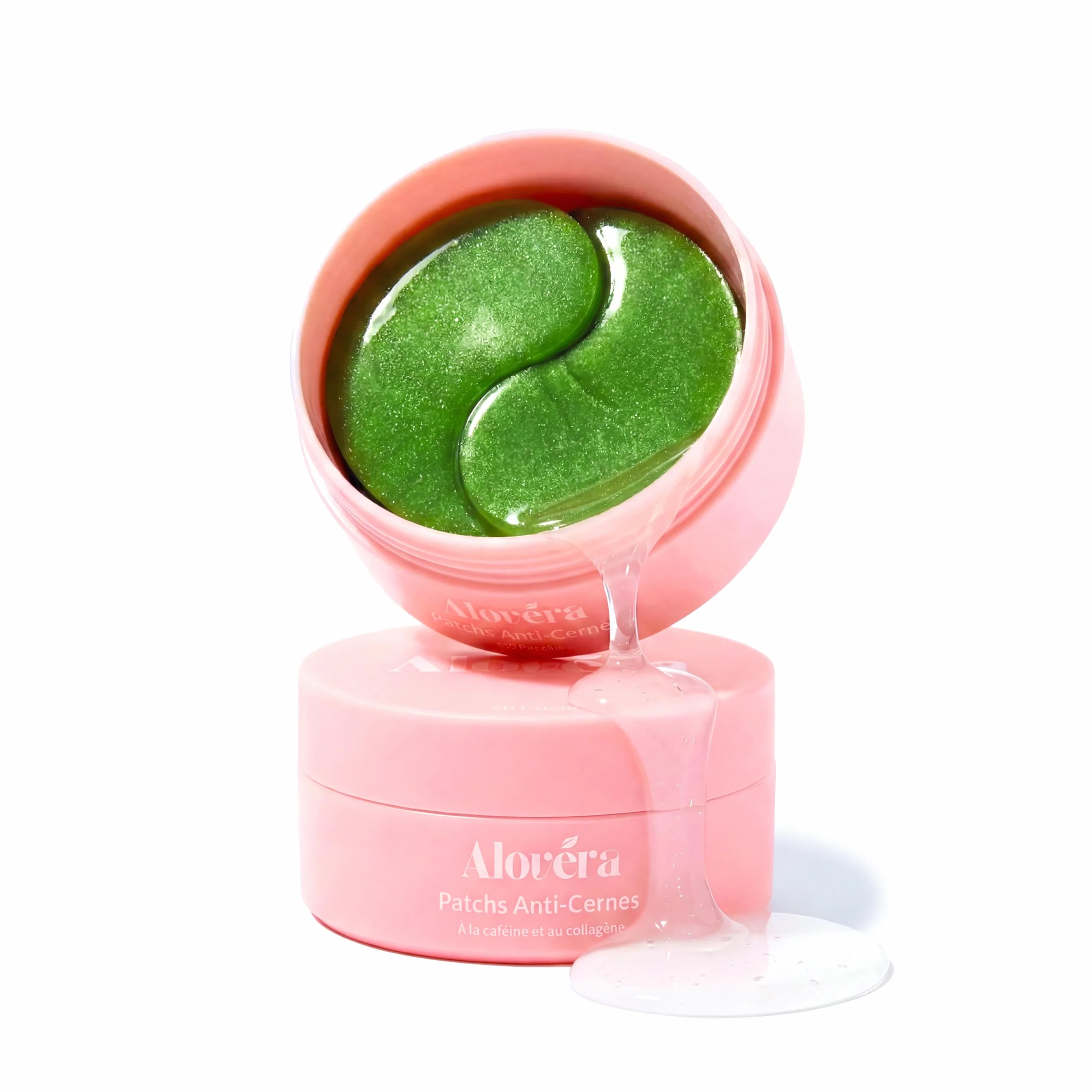 Patchs Anti-Cernes à la Caféine 30 Paires (60 Patchs) Décongestionne le contour des yeux Réduit les poches cernes et signes de fatigue Effet Booster Regard 98% d’Origine Naturelle 100/100 Yuka
