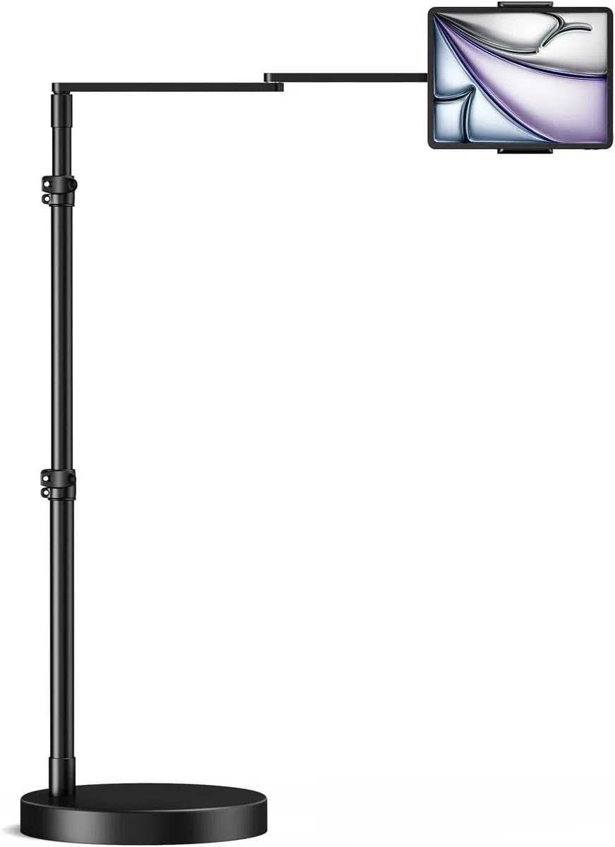 elitehood Robuste Support Tablette sur Pied Réglable Base Lourde pour Lit