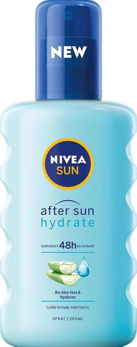 Nivea After Sun Soothing Spray hydratant 200 ml