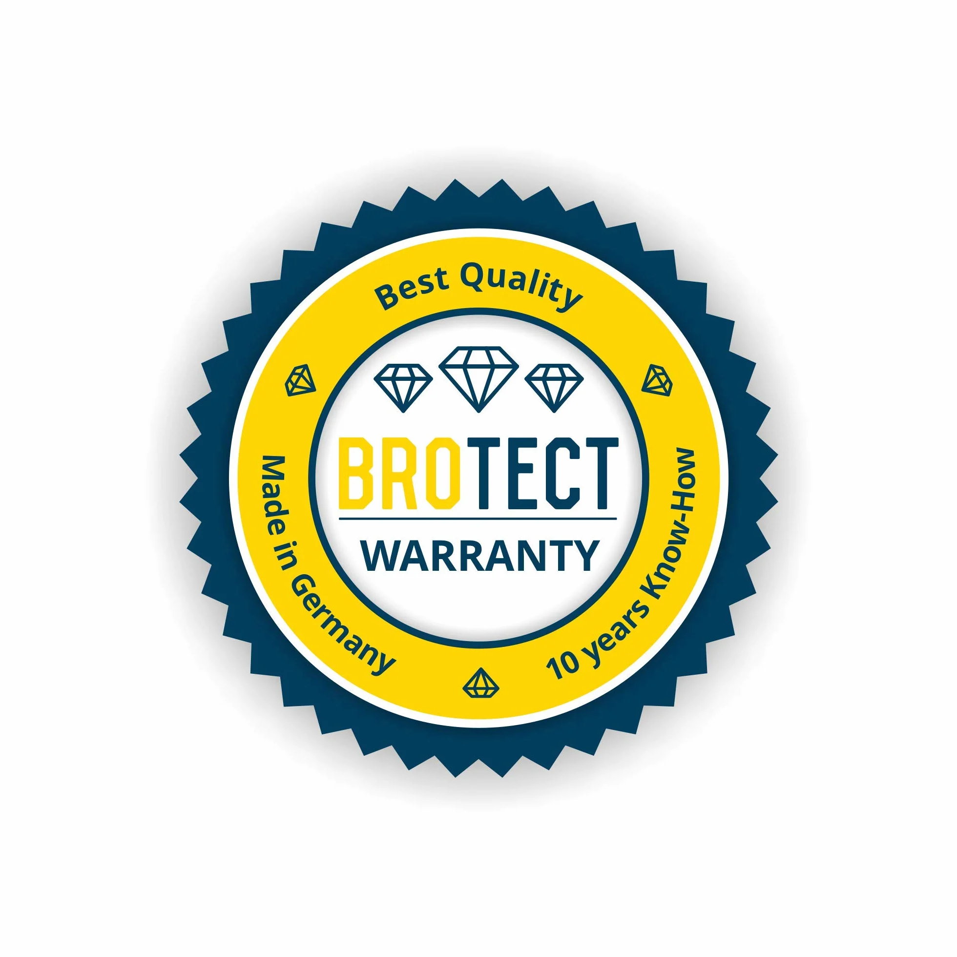 brotect 19" Protection Écran Verre pour PC à écran tactile 19,0 pouces 48.3 cm 410.9 mm x 257 mm 16:10 Anti-Rayures Transparent