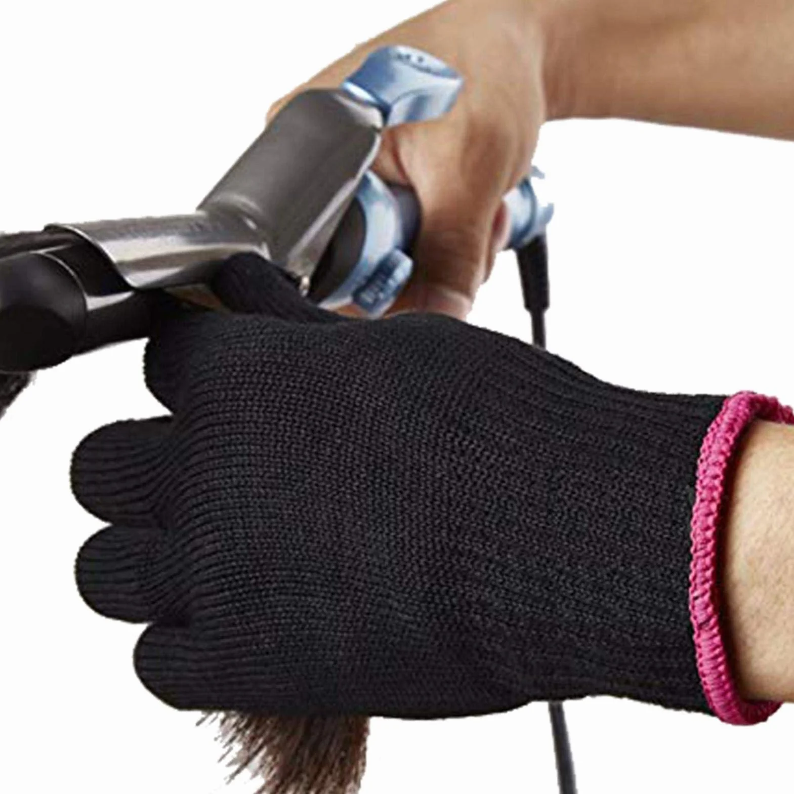 Gants Anti Chaleur Coiffure Résistants À La Chaleur Reutilisable Professionnel pour Cheveux avec Fers à Lisser Boucler Cuisine Travail