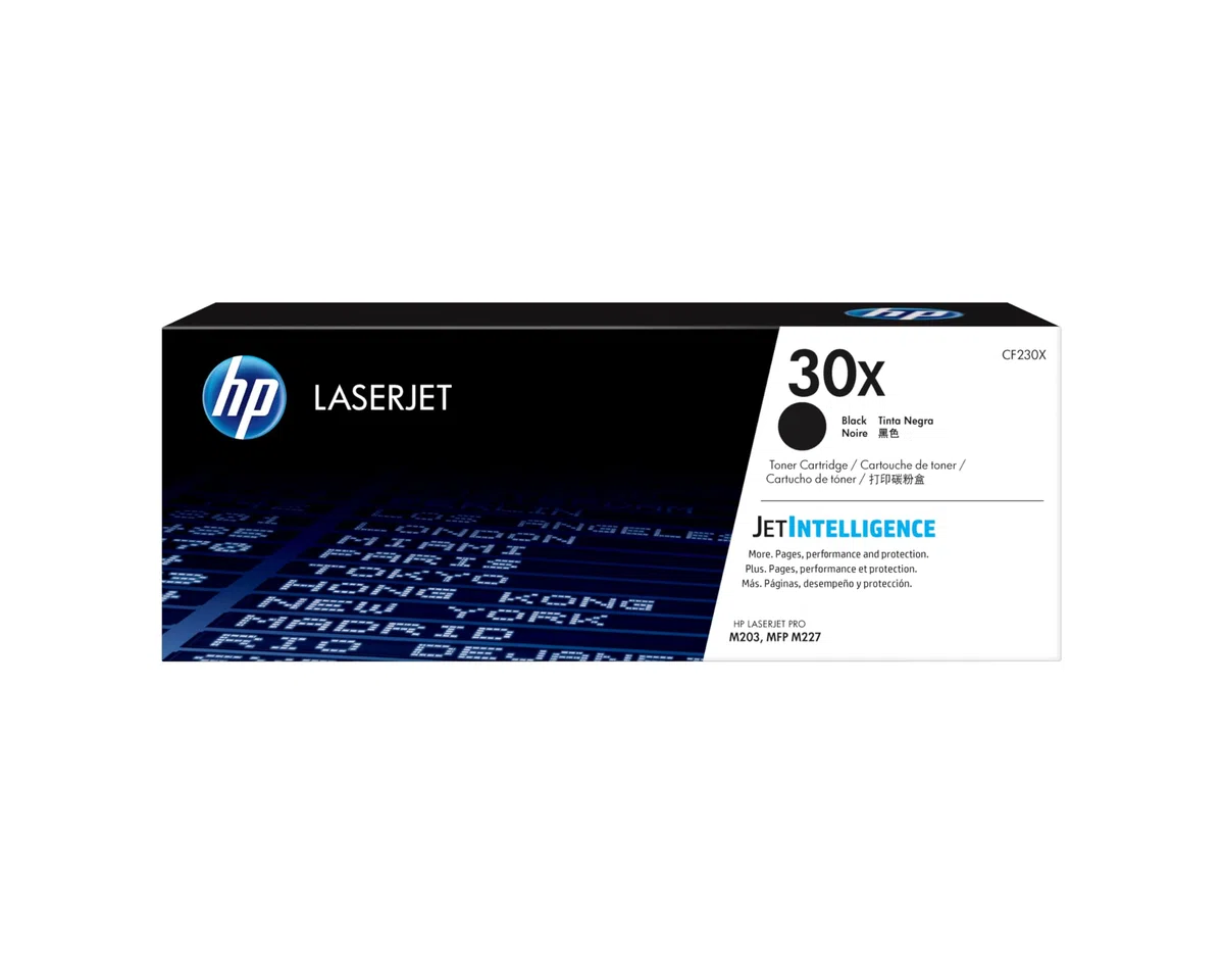 HP 30X CF230X, Cartouche de toner HP originale, 3 500 pages, compatible avec les imprimantes HP LaserJet Pro M203DN, M203DW / HP LaserJet Pro M227FDN, M227FDN, M227FDW, M227SDN, Noir