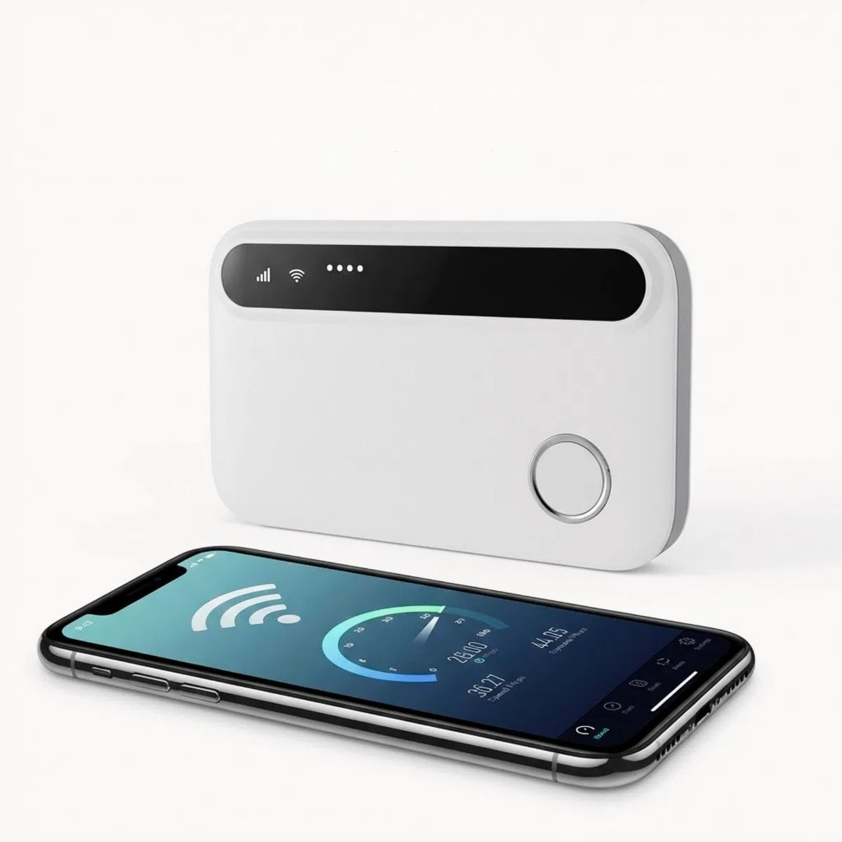 Routeur 5G Portable,WiFi 6 avec Slot SIM Déverrouillé – Modem 5G Carte SIM, Internet Mobile Haut Débit 5G/4G+, Jusqu’à 16 Appareils, Idéal Voyage & Télétravail