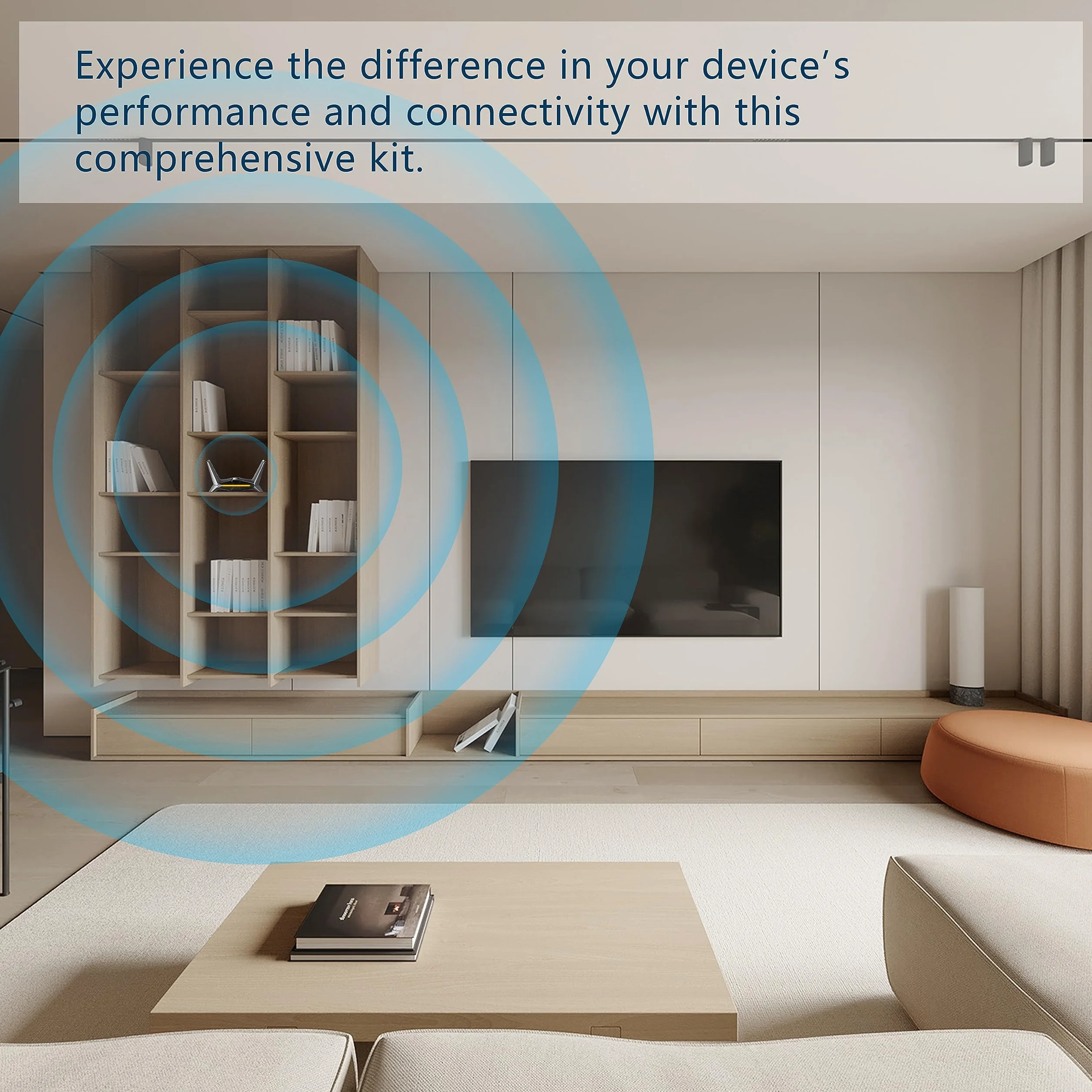 MIMO Kit d'antenne externe 2 x 2 698-3800 MHz | Fonctionne avec les hotspots 4G LTE/5G, routeurs, passerelles