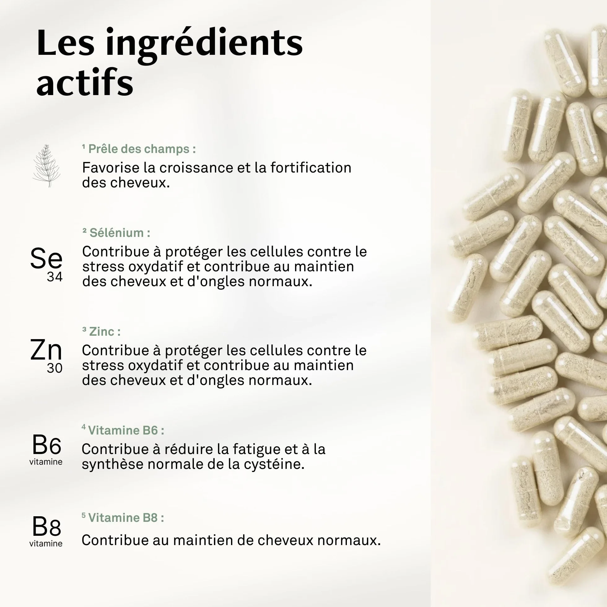 Luxéol Complexe Kératine 3 mois Complément alimentaire Cheveux & Ongles 90 Gélules
