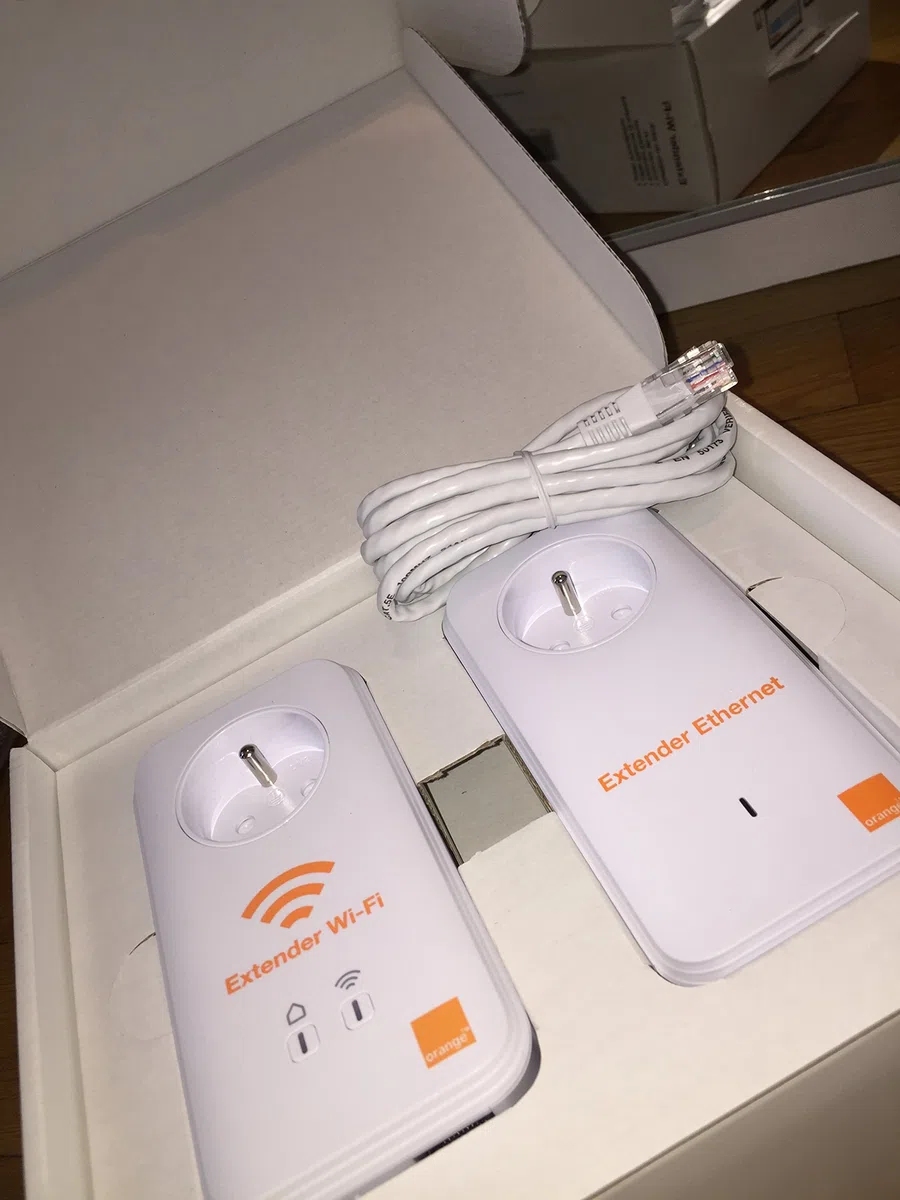 Orange Pack CPL Extendeur Wi-FI