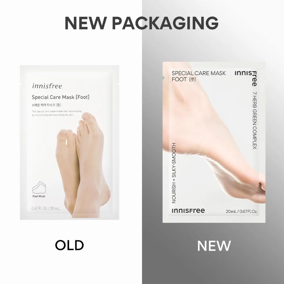 Innisfree Special Care Mask Foot Lot de 4