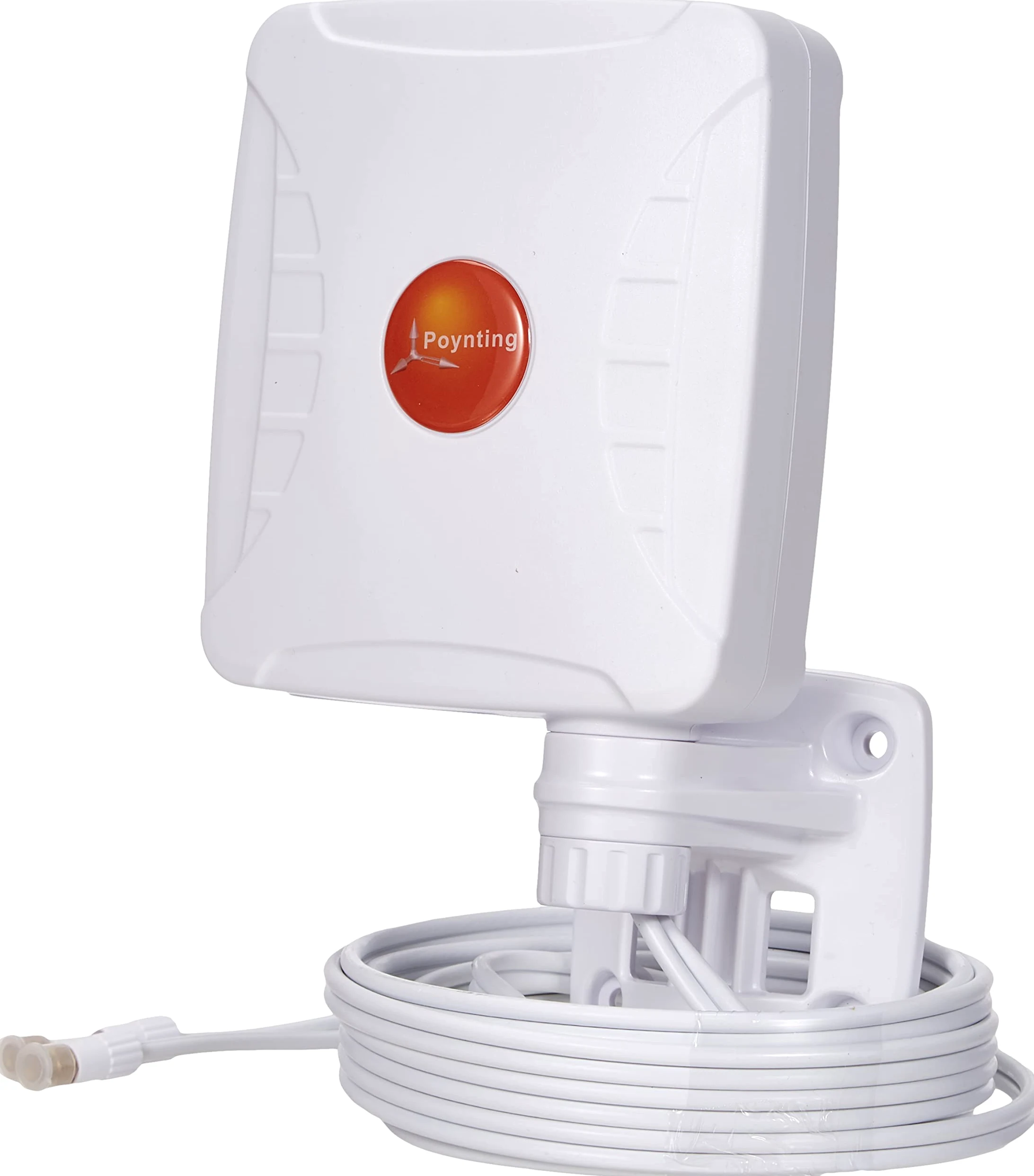 Poynting – Antenne extérieure omnidirectionnelle XPOL-1 V2 5G 3dBi polarisée LTE 2x2 MIMO, blanc