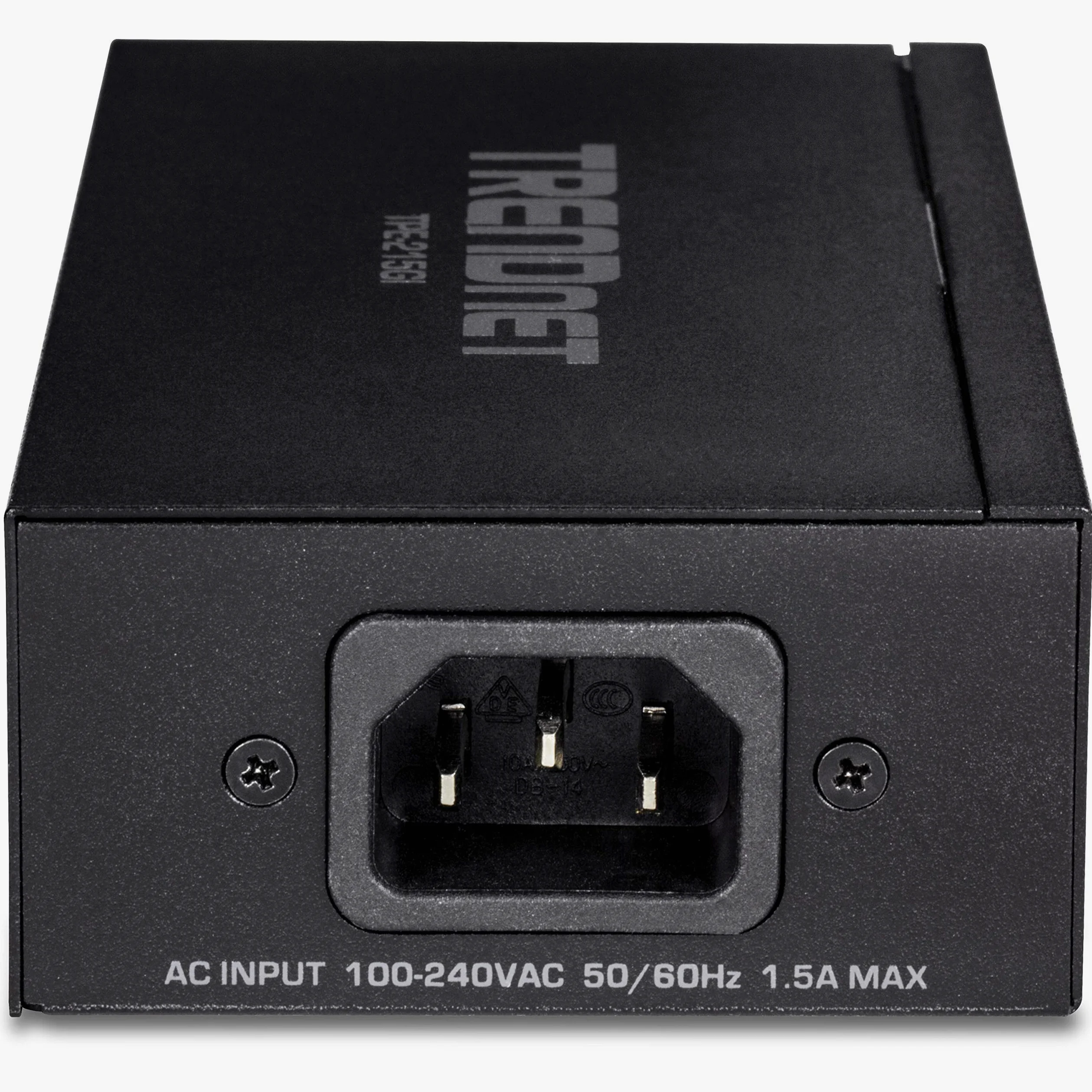 TRENDnet Injecteur PoE+ 2,5 G, TPE-215GI, PoE (15,4 W) ou PoE+ (30 W) (renouvelé)