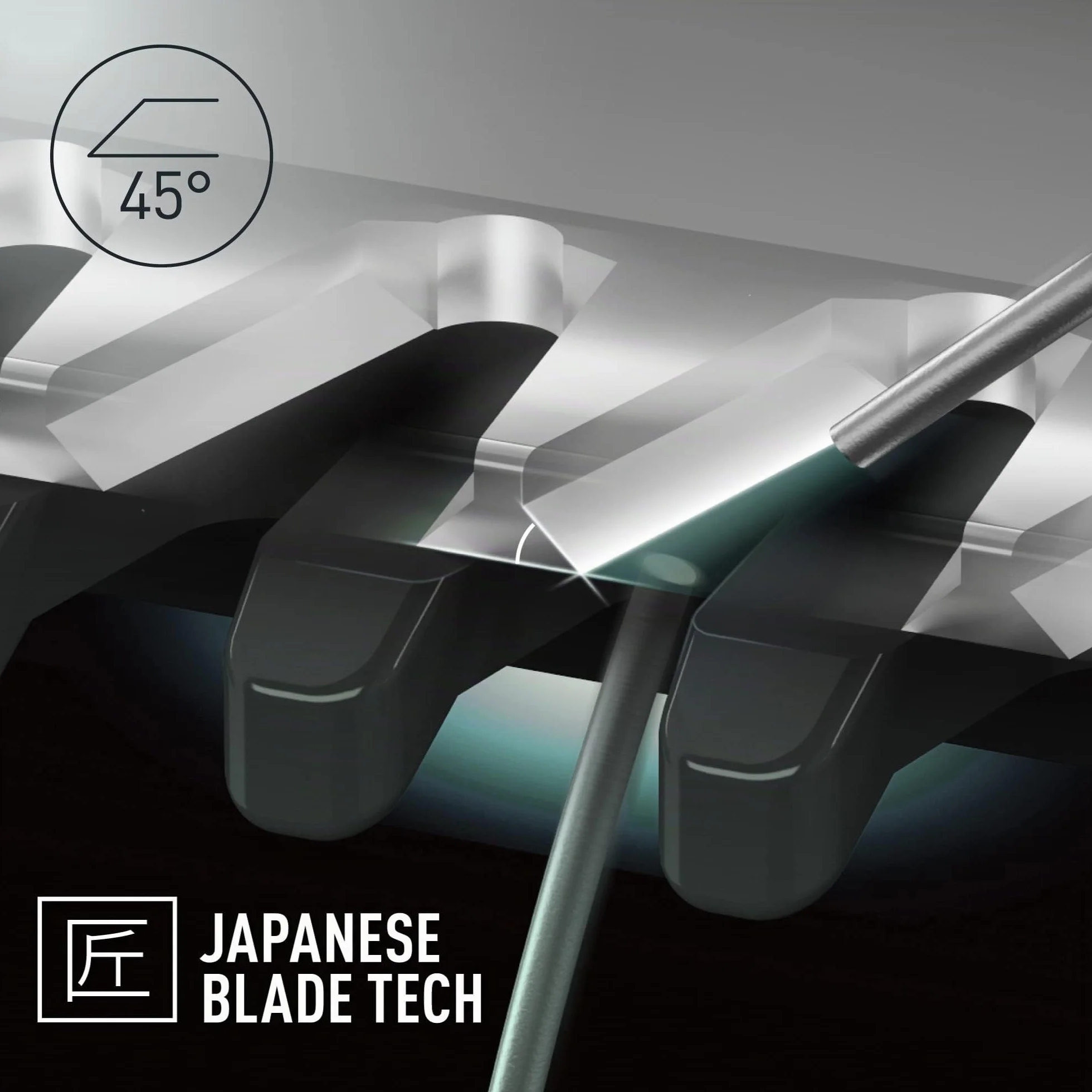 Panasonic ER-GC53-K503 Tondeuse à Cheveux Hommes Sans Fil Étanche 19 Réglages Longueur Noir