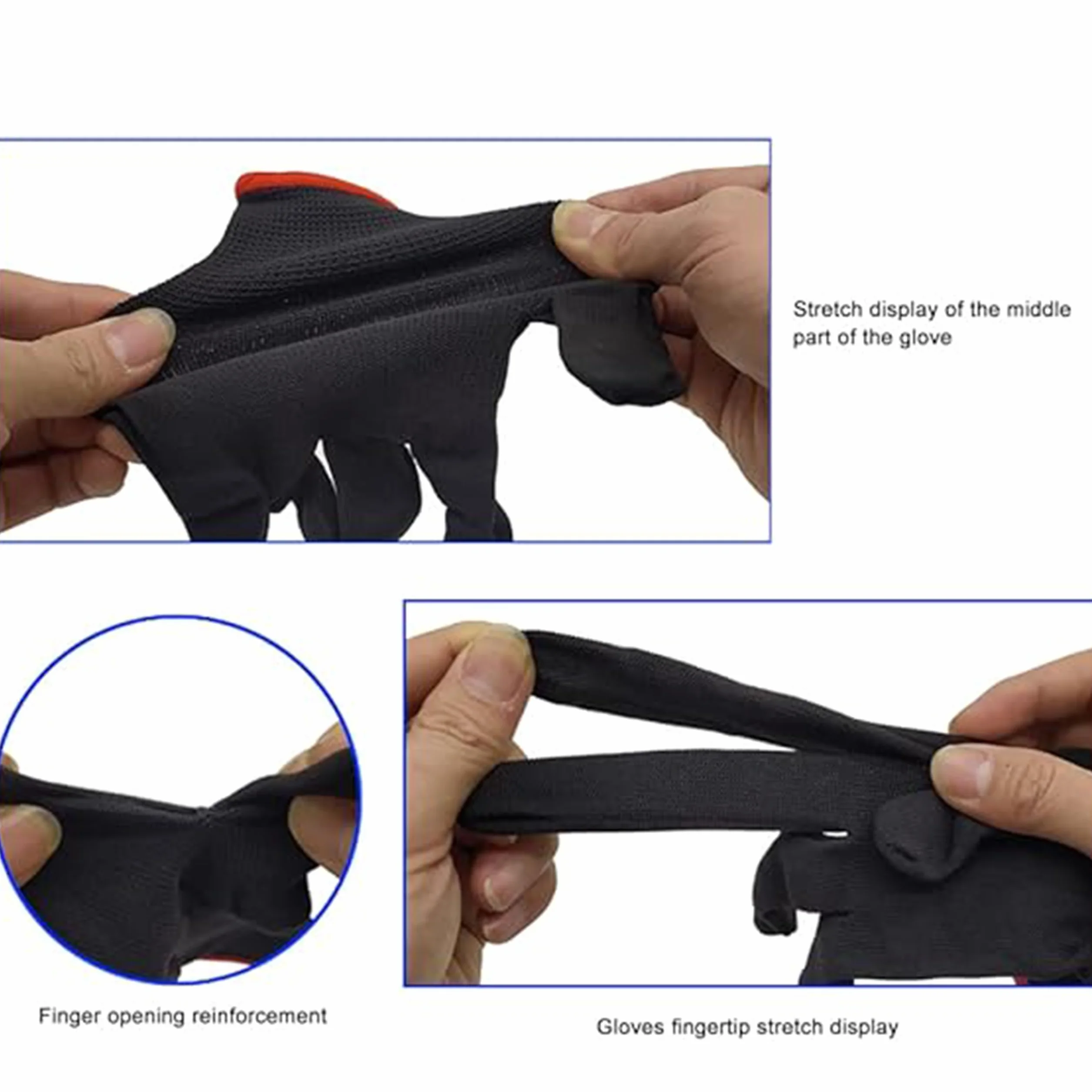 Gants de Protection Contre la Chaleur Professionnels Anti-Chaleur 2 Pièces