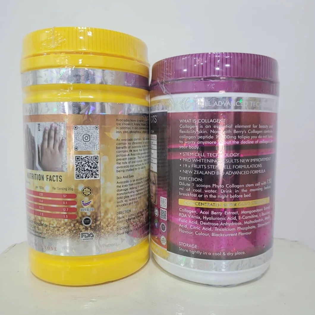 DUO PHYTOCOLLAGENE ET LADIES SHINE POUDRE DE COLLAGENE BLANCHISSANT GLUTATHION ECLAIRCISSANT