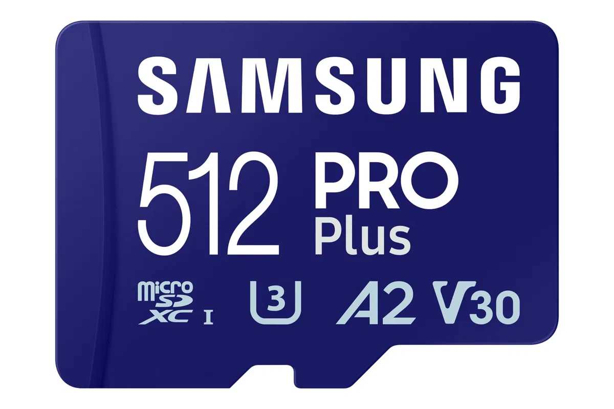 Samsung Carte Mémoire MicroSDXC, PRO Plus, 512 Go, Vitesse de Lecture jusqu’à 180 Mo/s, fournie avec Lecteur USB