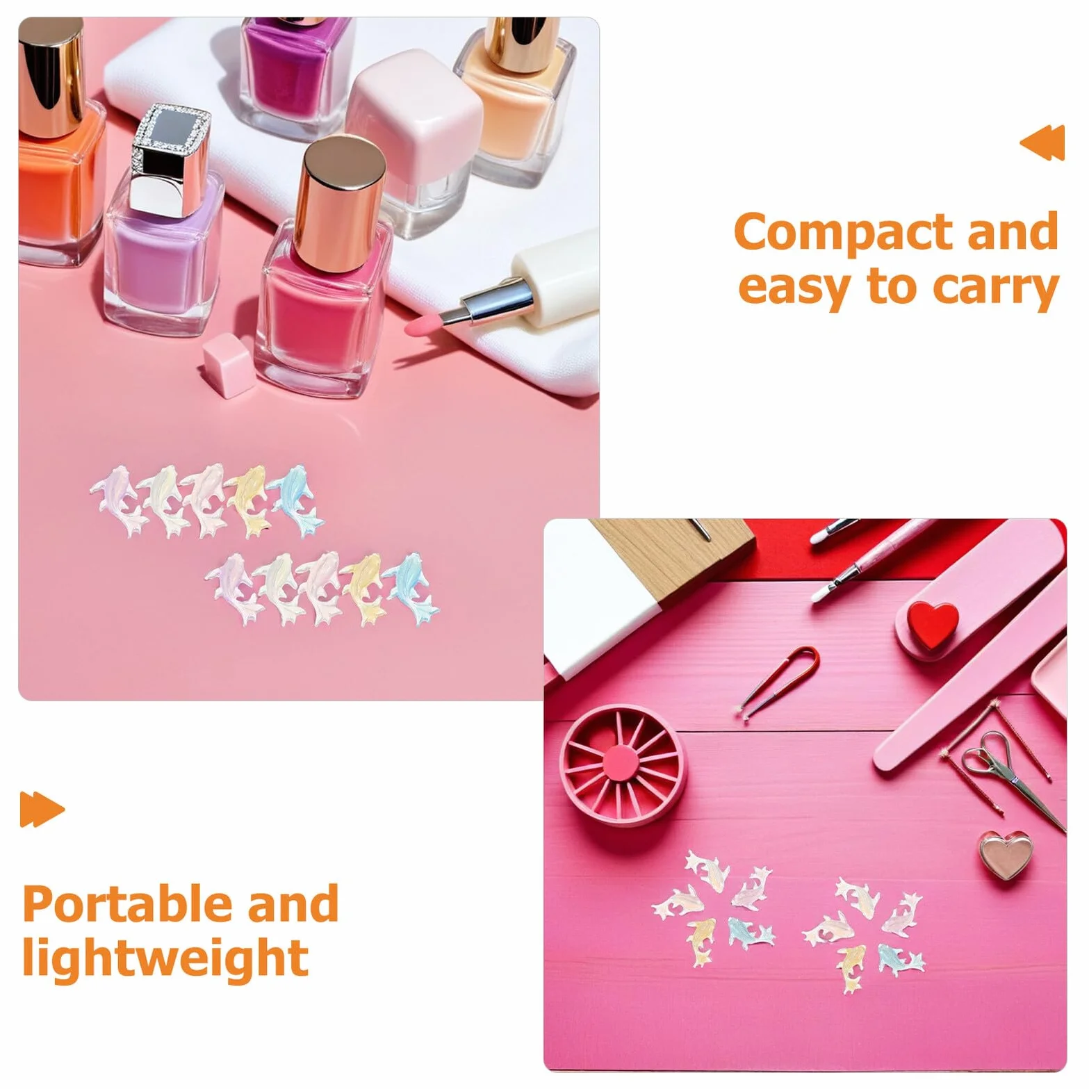 Figurines Miniatures en Résine Dauphin Homoyoyo 250 Pièces pour Nail Art Décoration