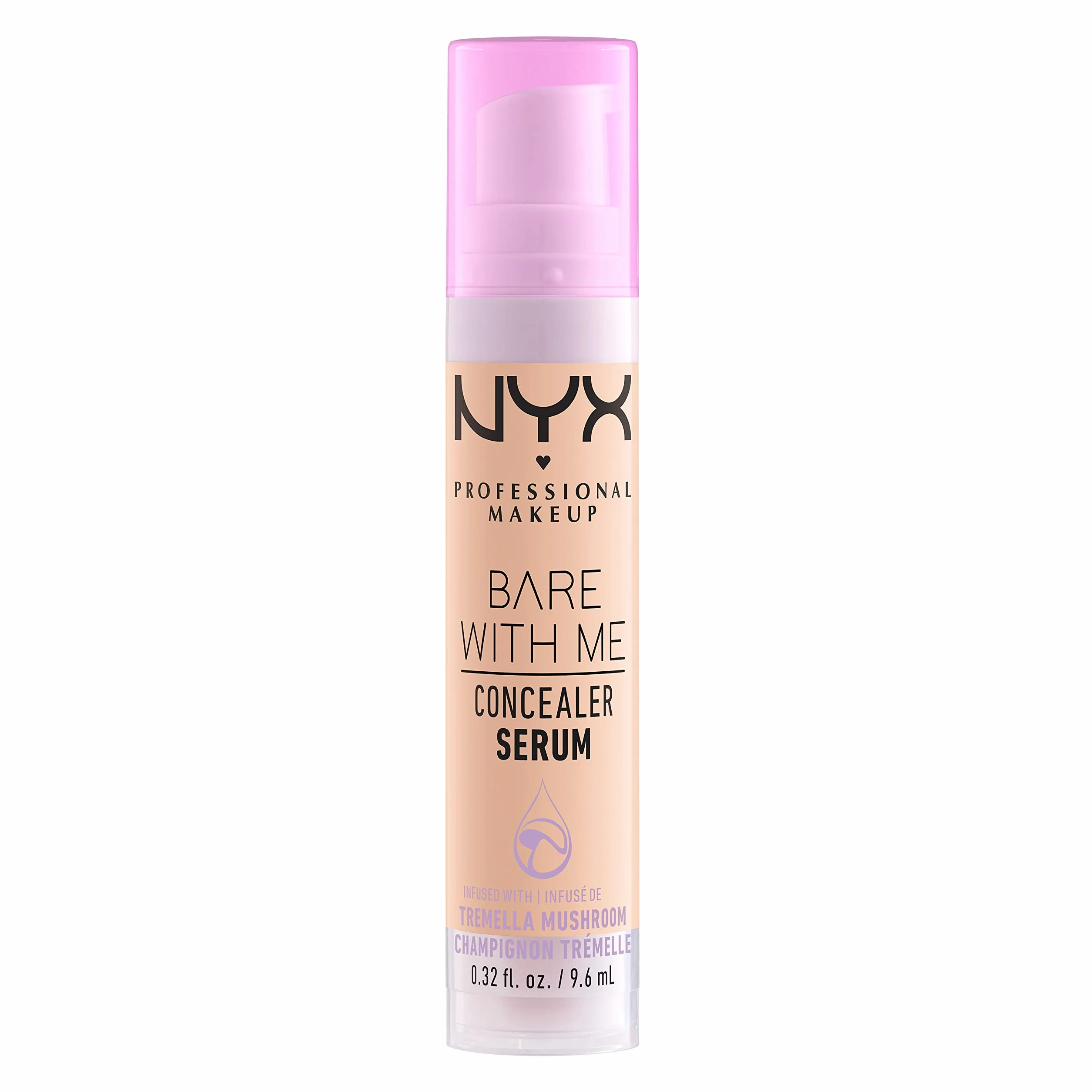 NYX Professional Makeup Anti-Cernes Sérum Correcteur Bare With Me, Fini Naturel, Couvrance Moyenne, Teinte Vanilla 03
